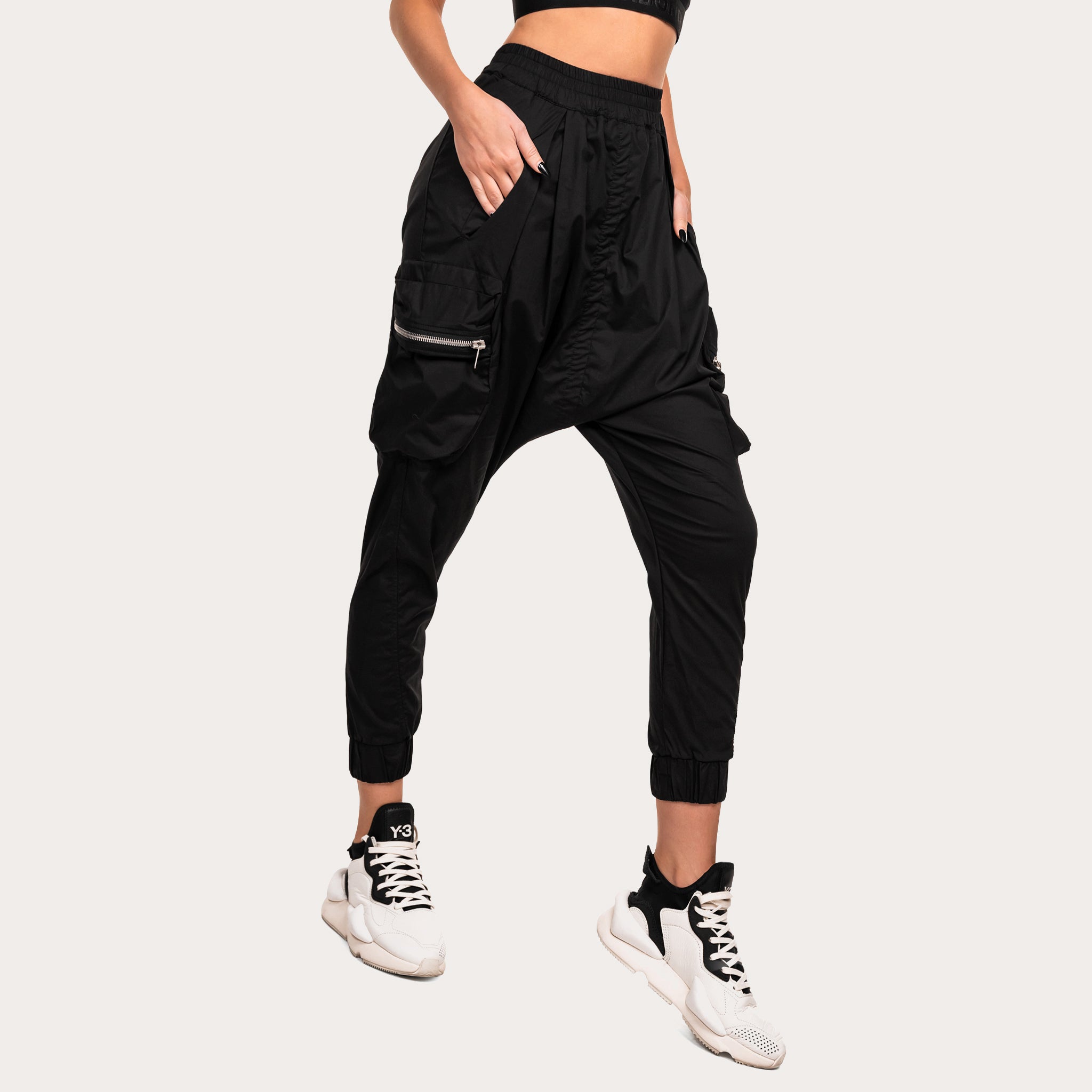 Spodnie jogger typu drop - P21225