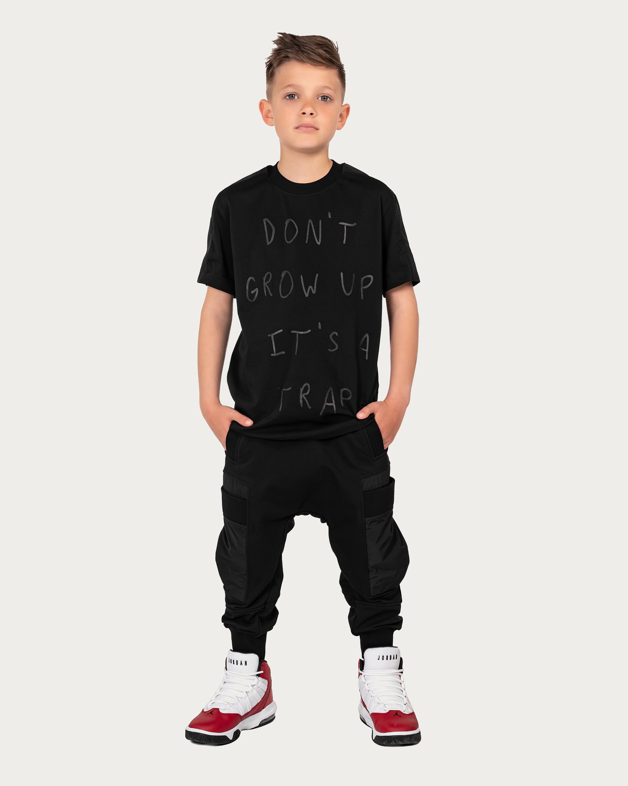 Hem jogger pants - P32352