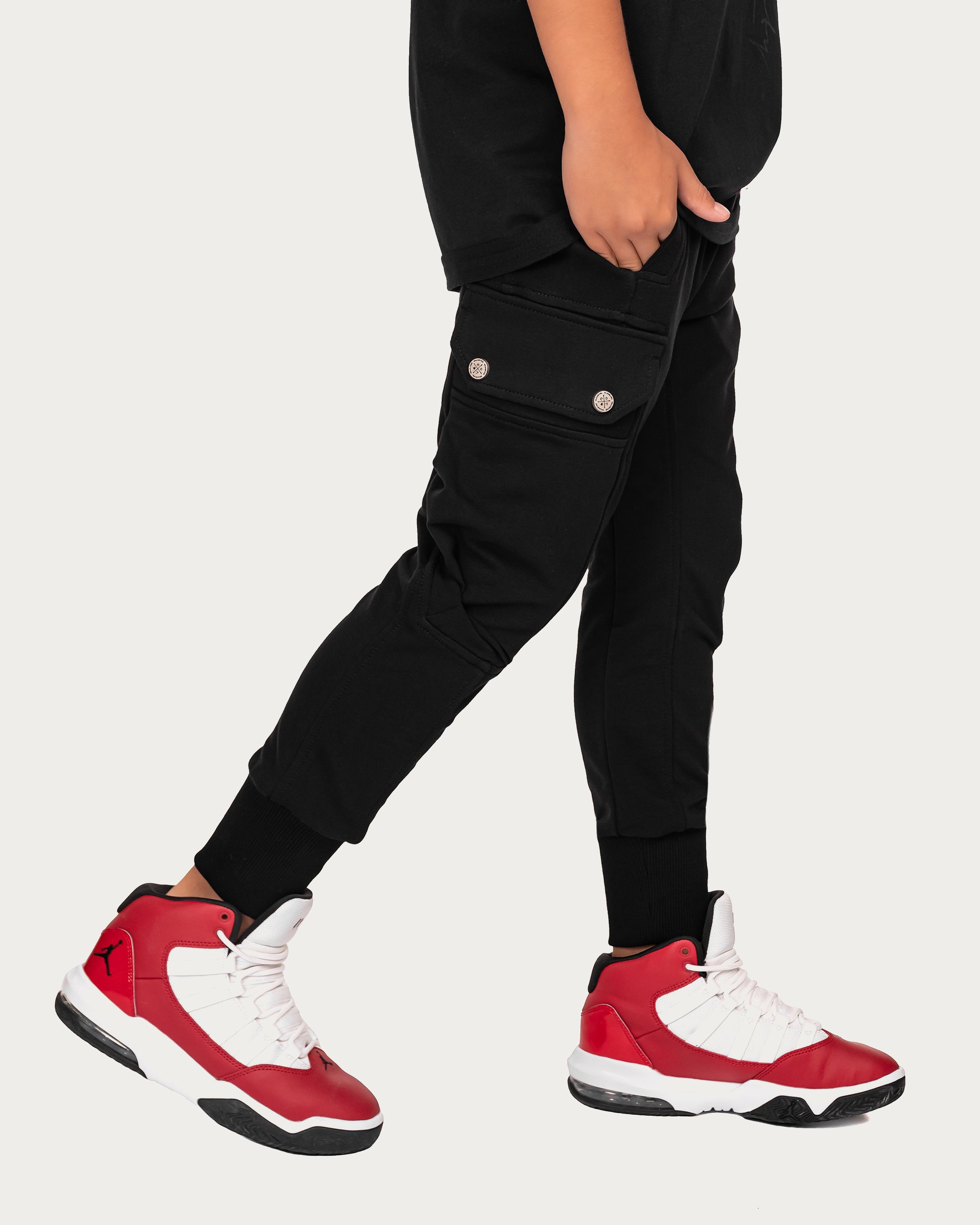Stud cargo pants - P32883