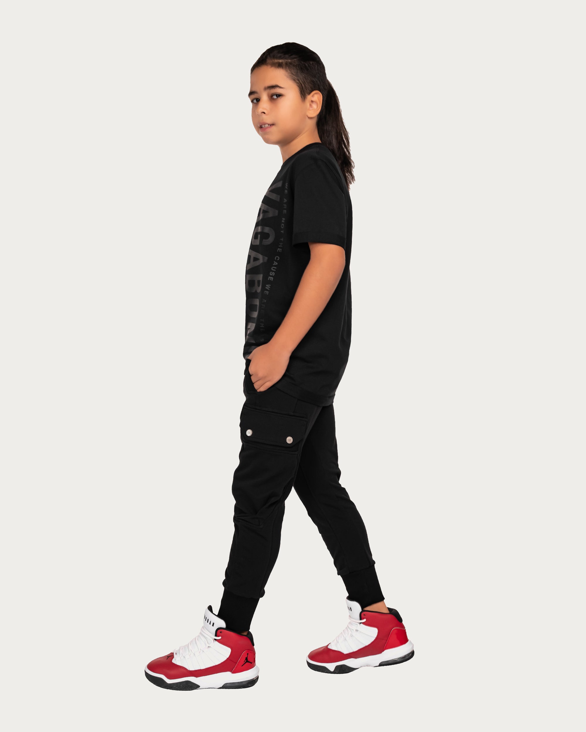 Stud cargo pants - P32883