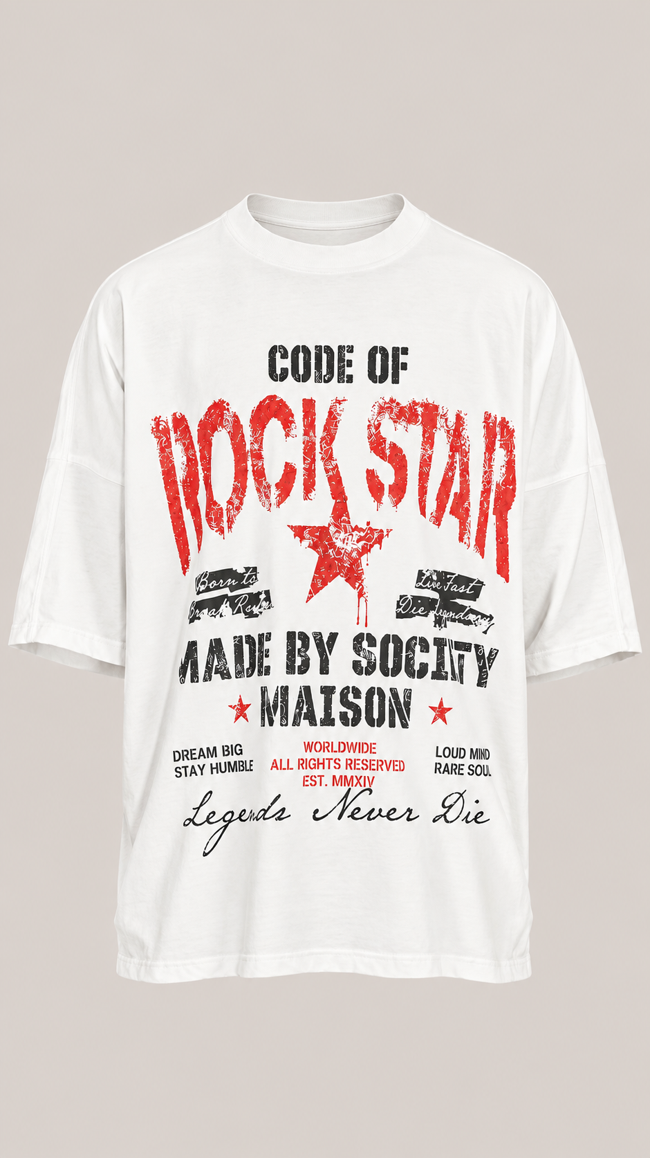 Koszulka Rock Star - T17484