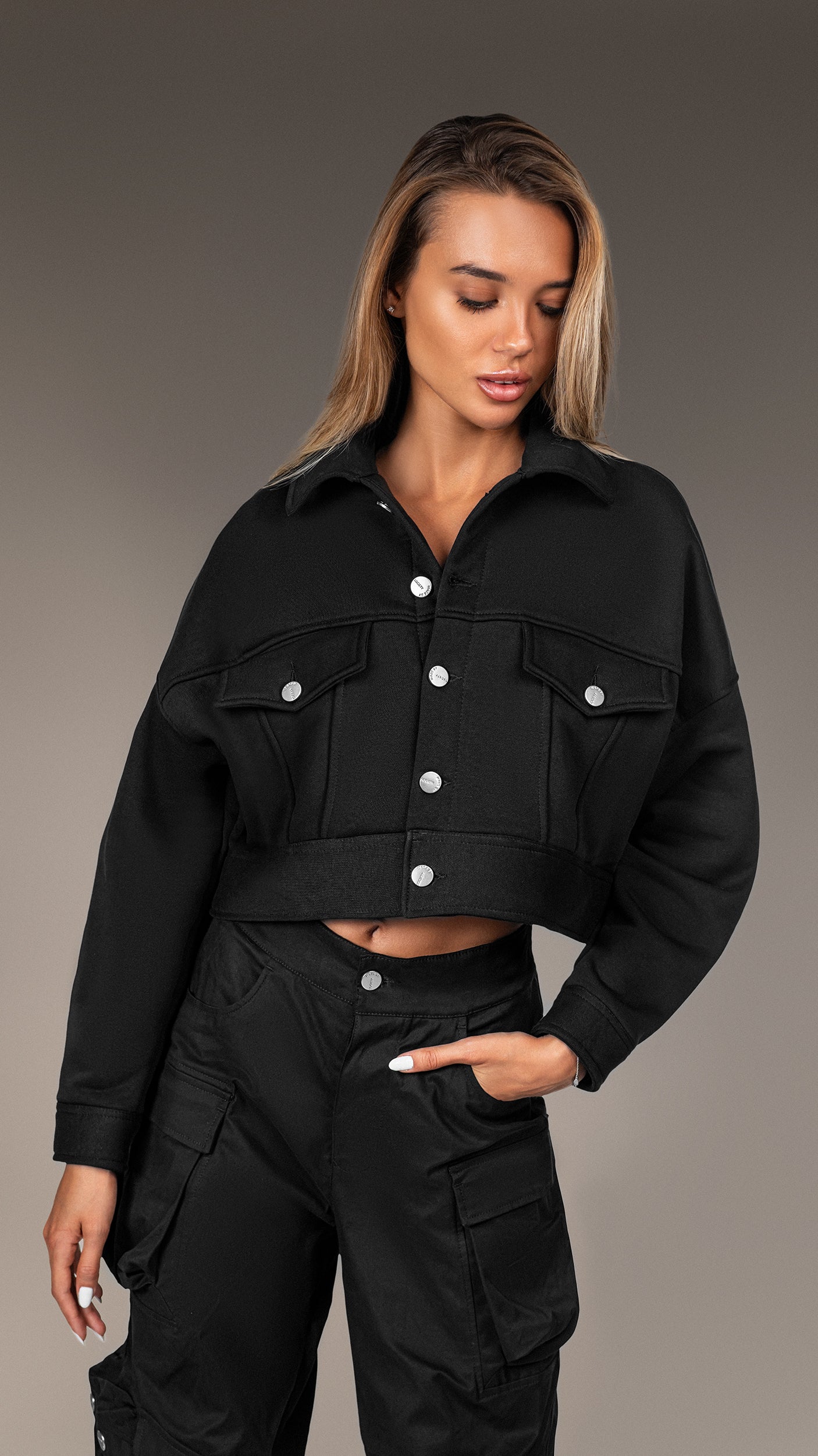 Crop Jacket Oversize - J24692