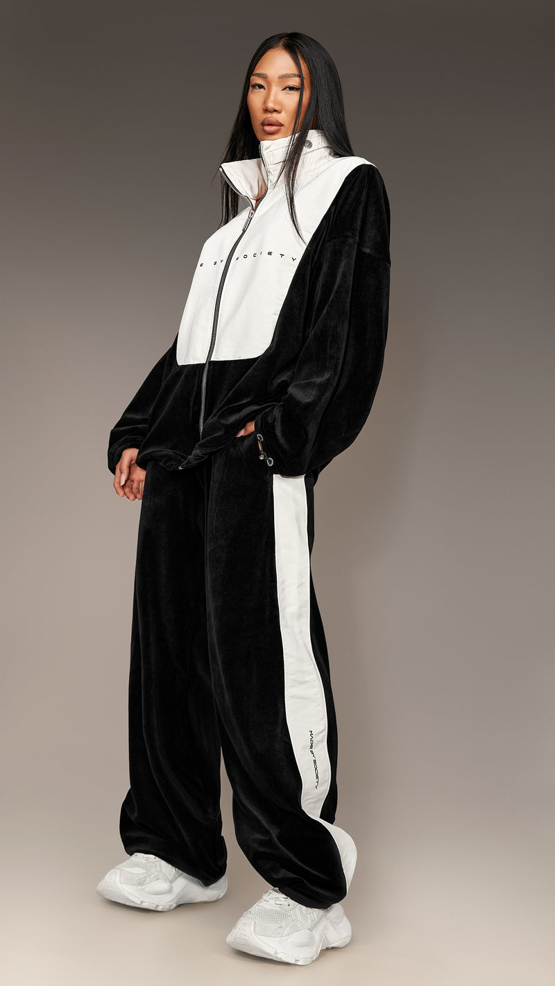 Bluza z aksamitu - H26748