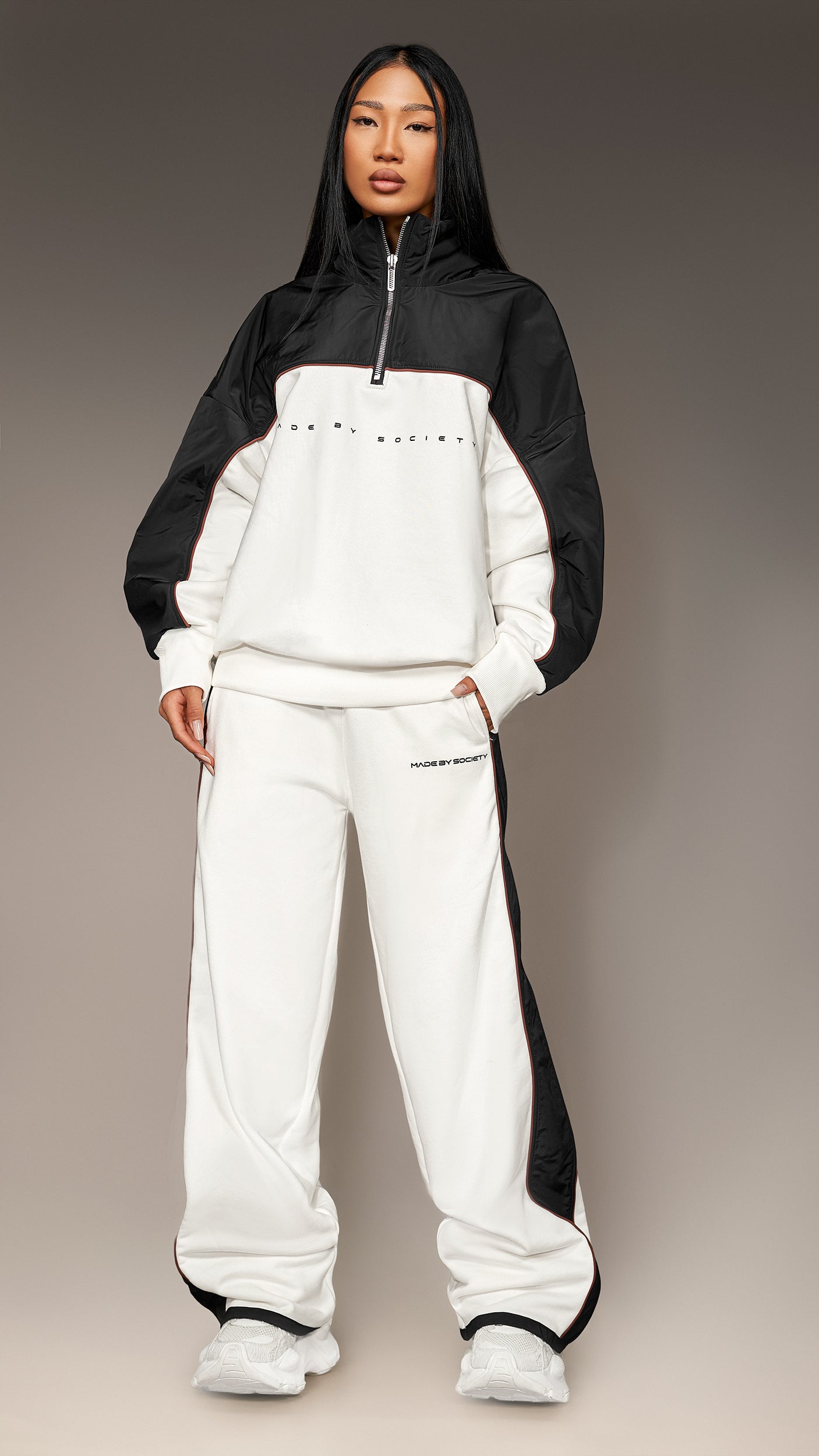 Spodnie oversize - P26765