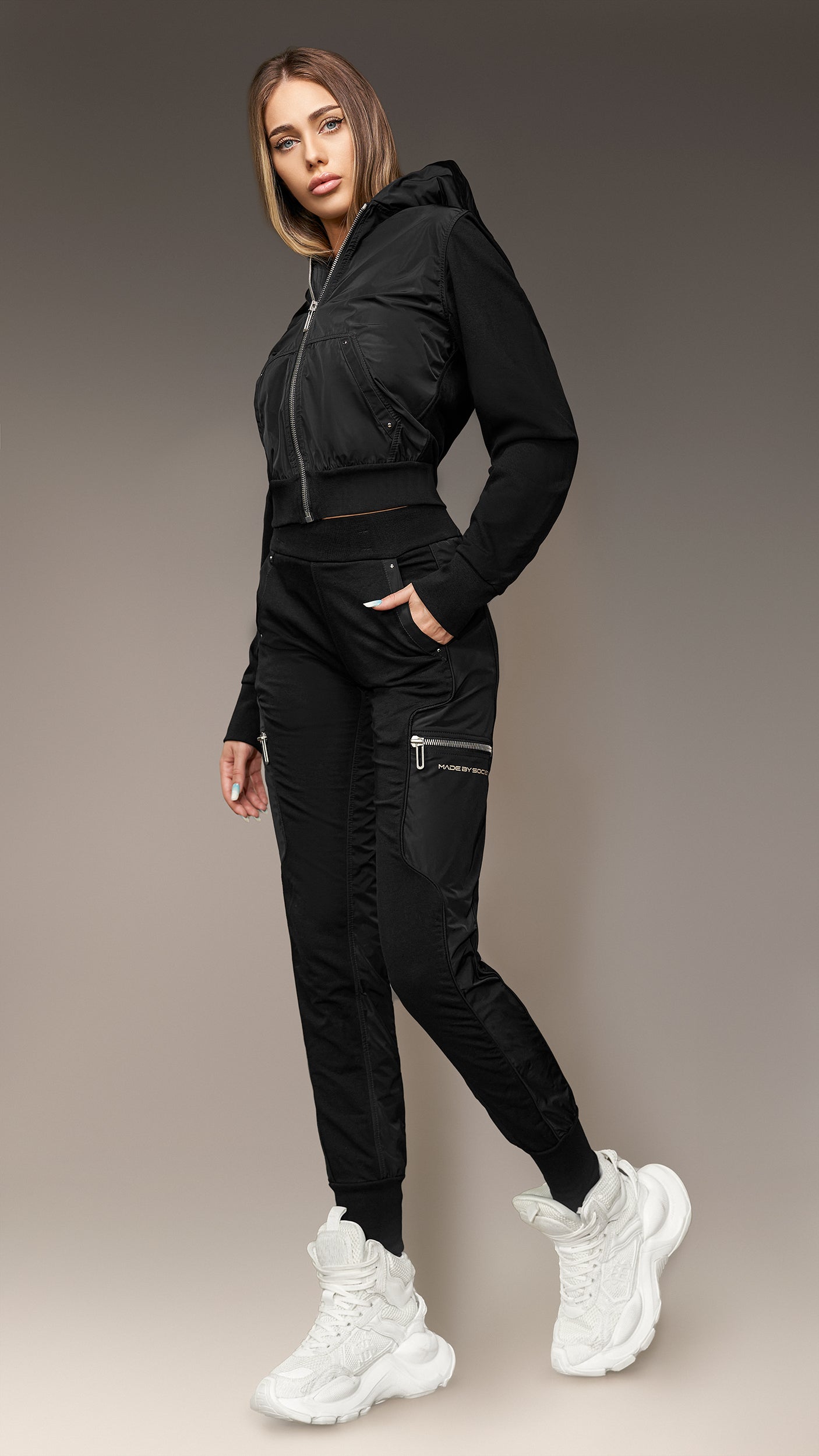 Bluza z Kapturem Made by Society - H26655