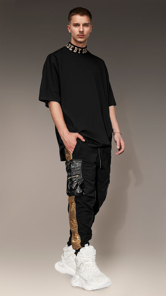 Gold band cargo pants - P14998