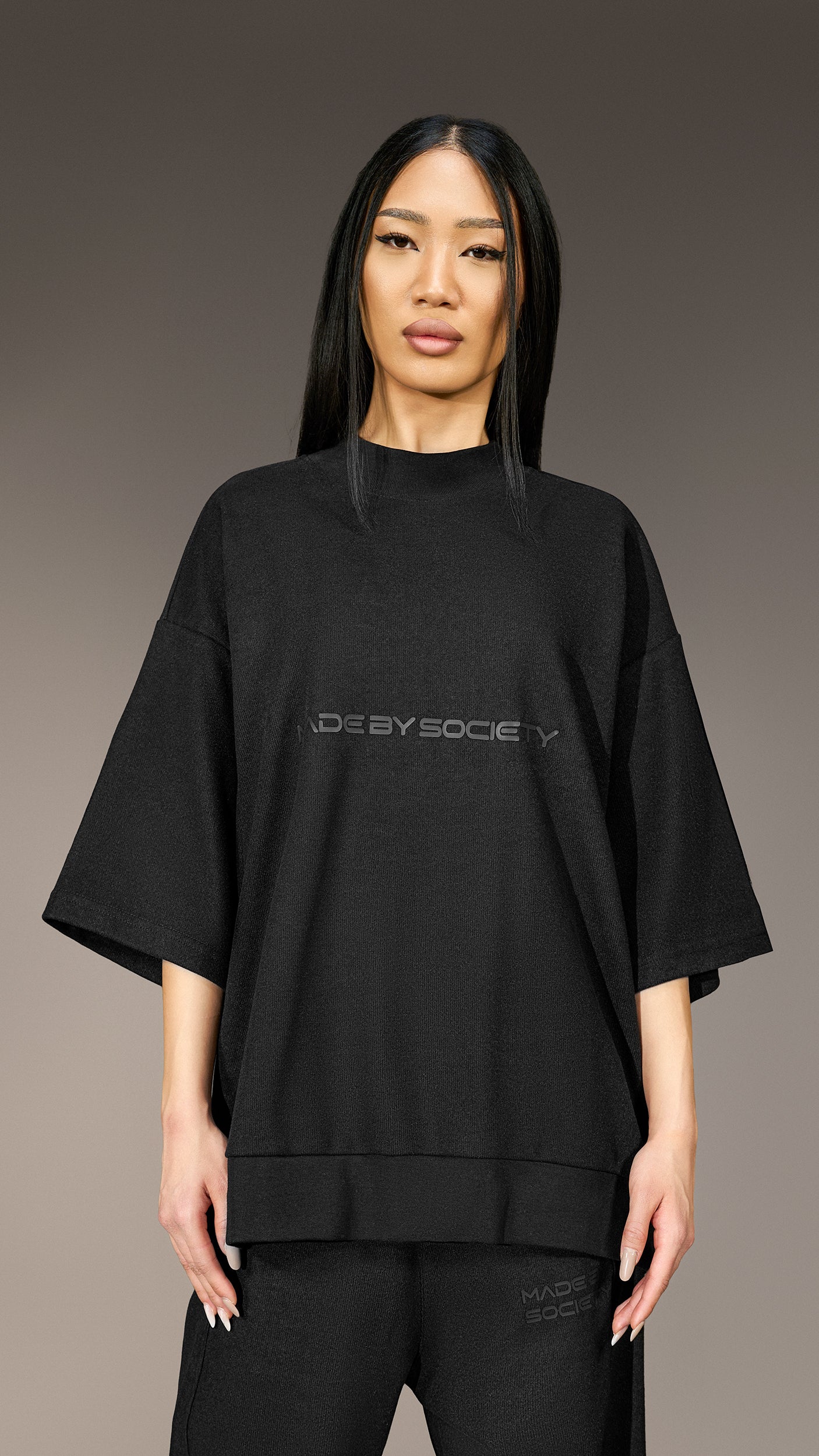 Oversize'owy T-shirt Made by Society - T26063