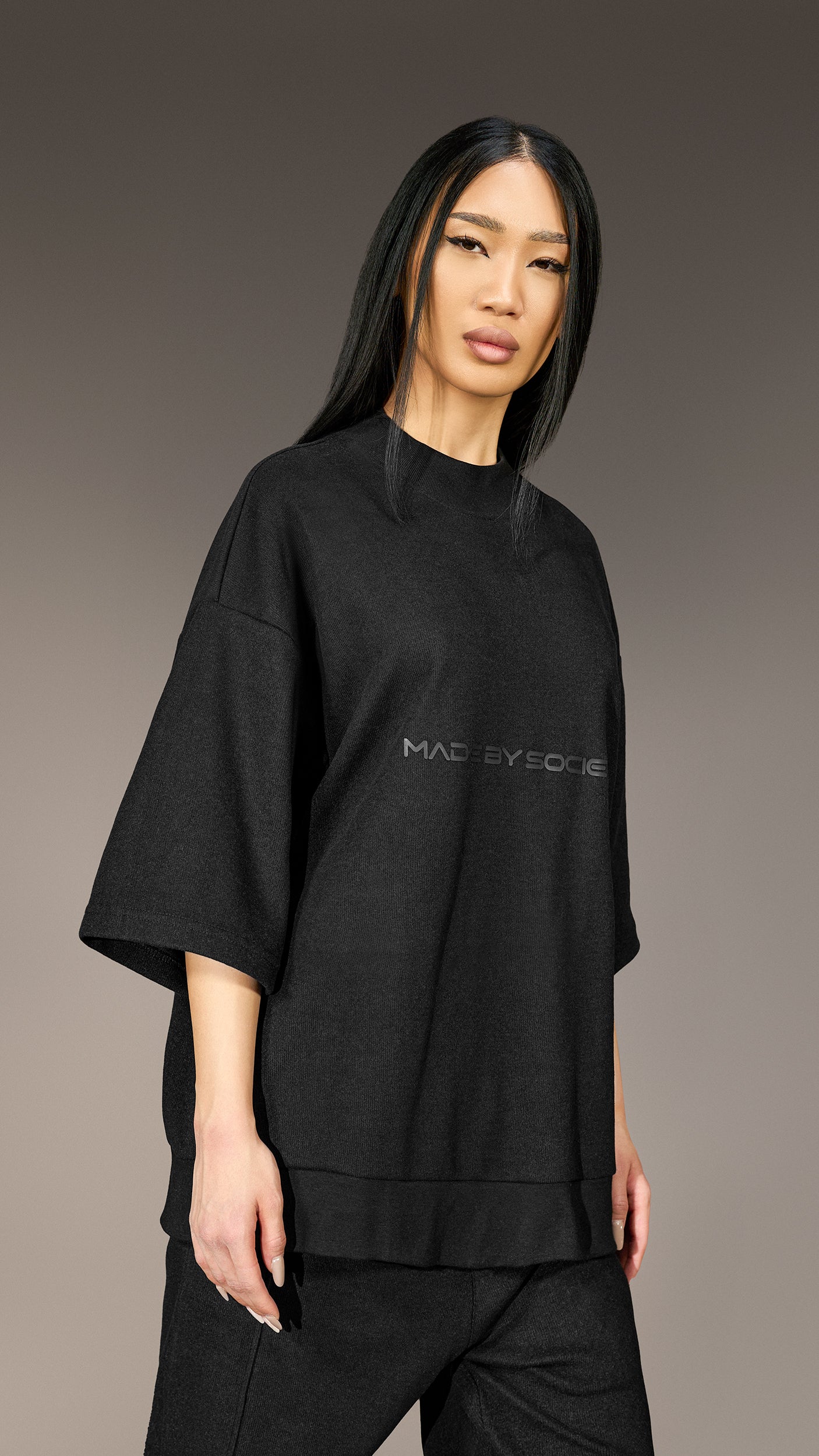 Tricou oversized Made by Society - T26063