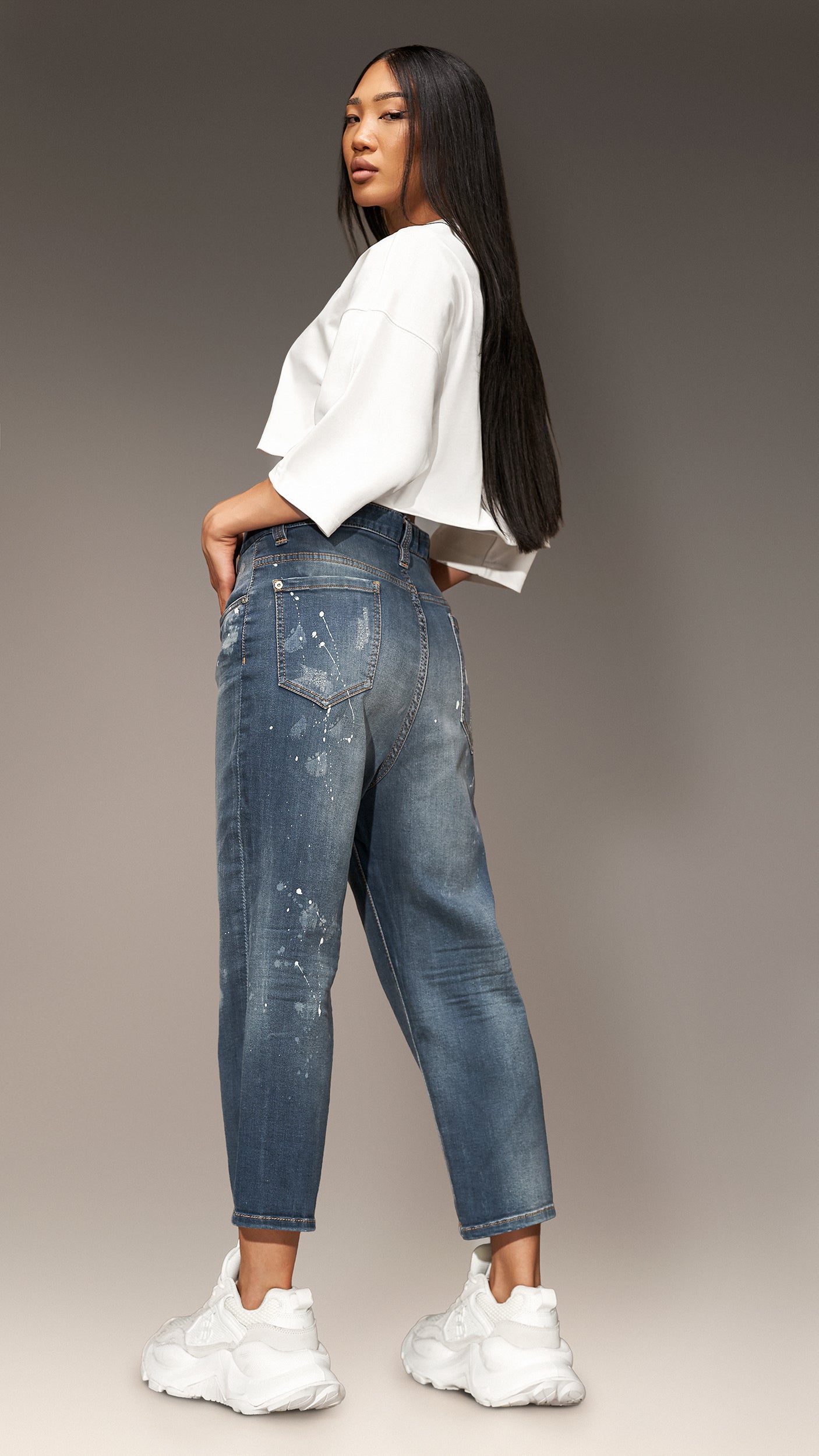 Pantaloni denim - P23465