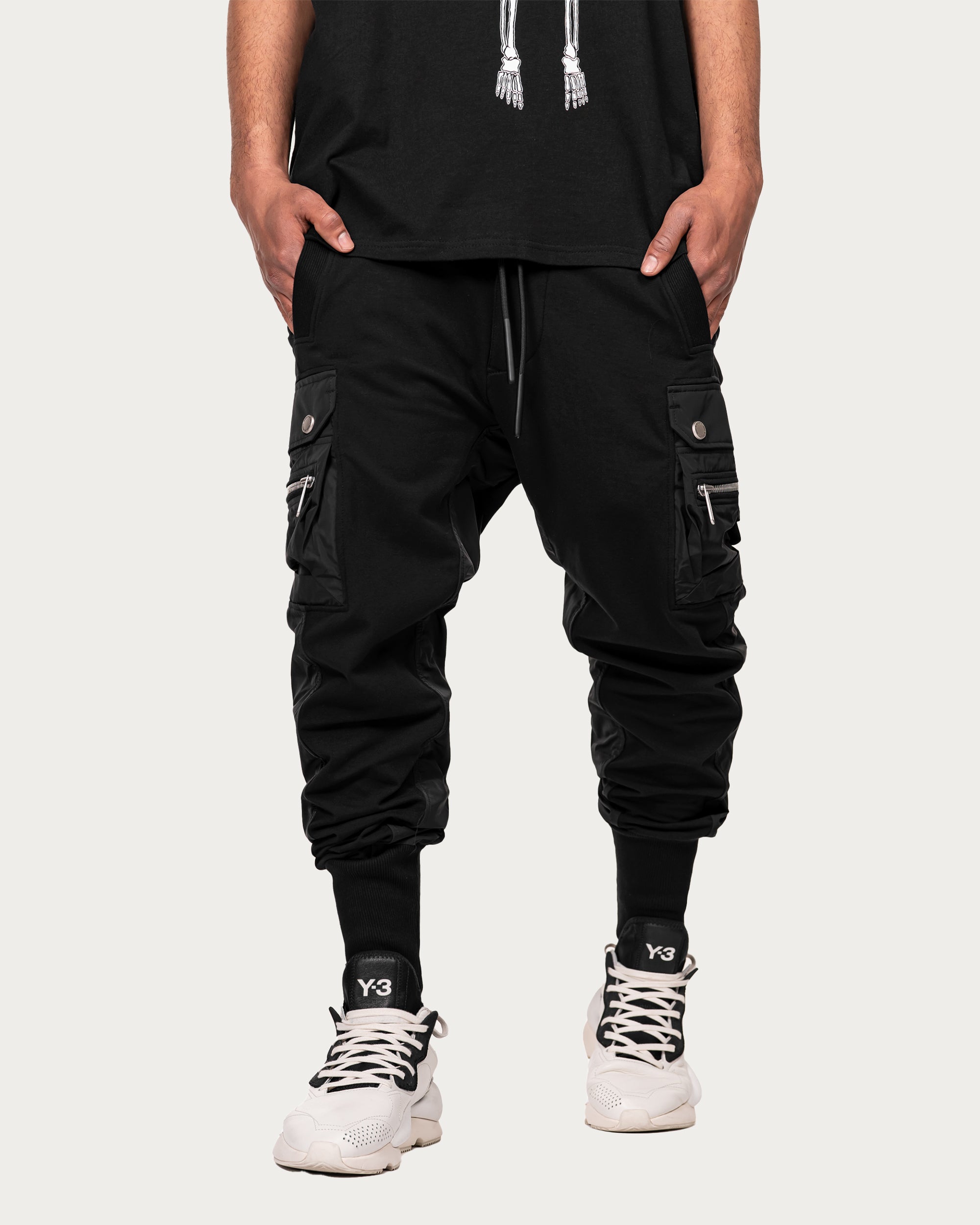 Double cargo pants - P13440