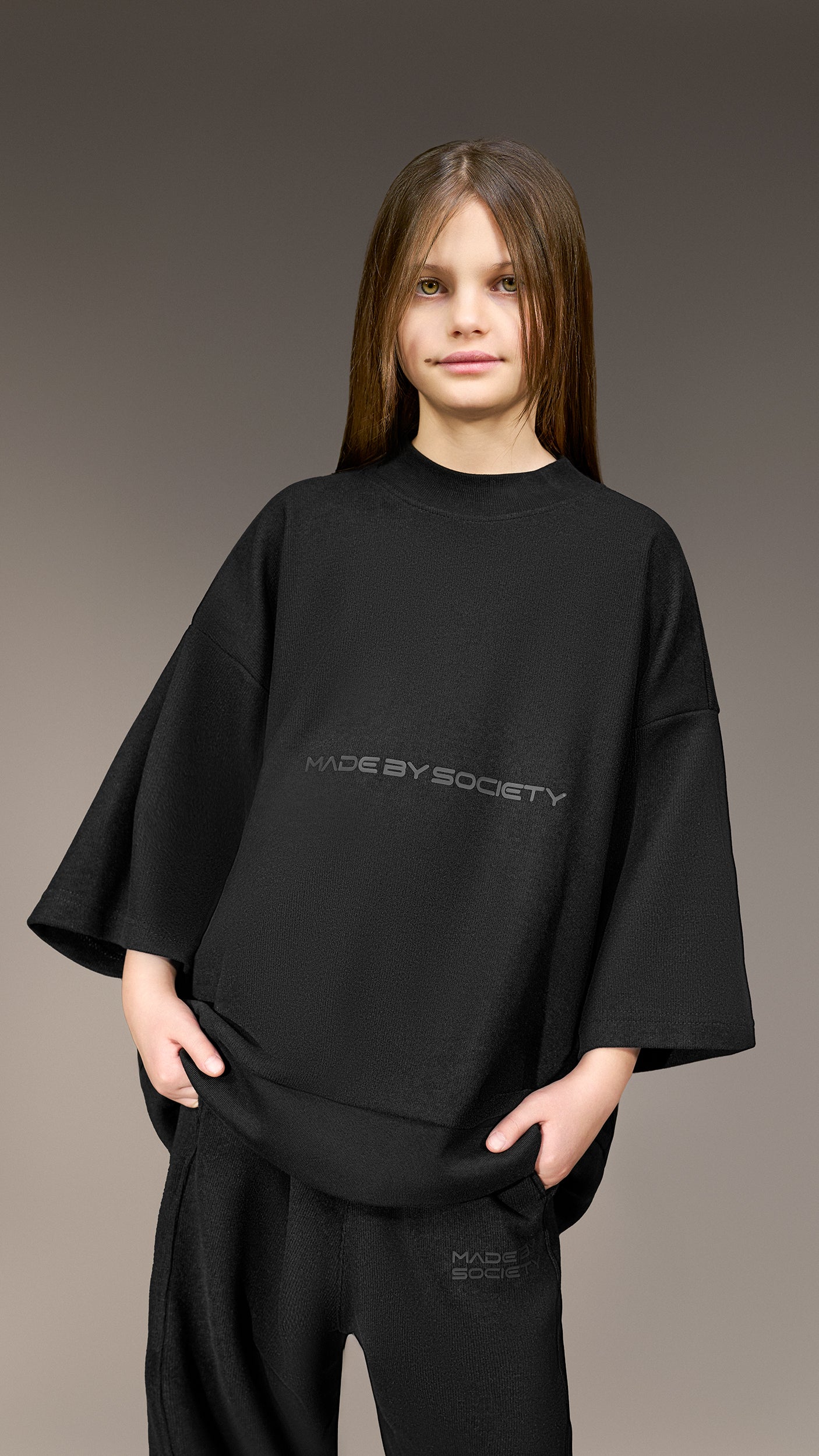 Tricou Oversized "MADE BY SOCIETY" - T36066