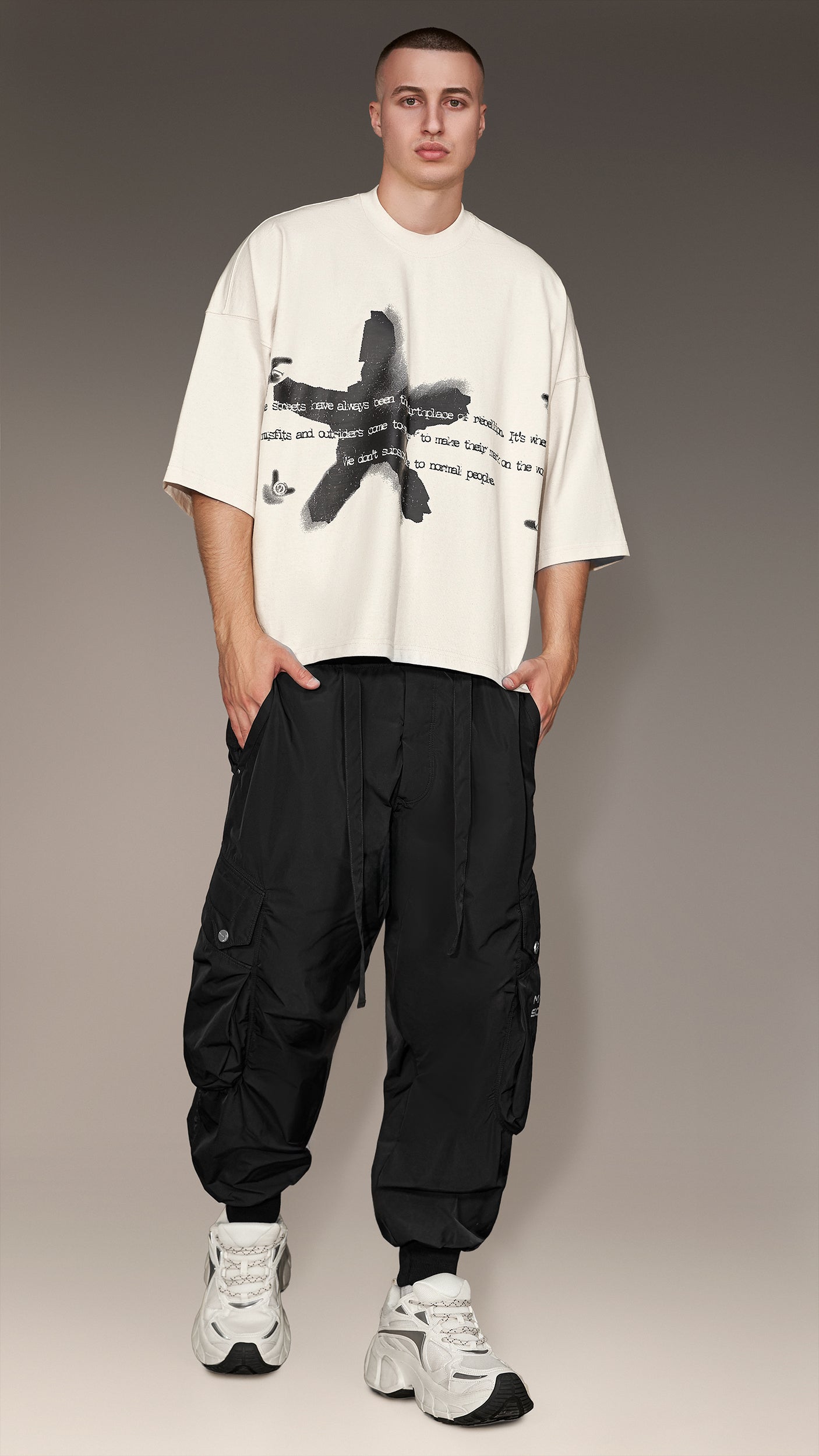 T-shirt "Made by Society" - T16810
