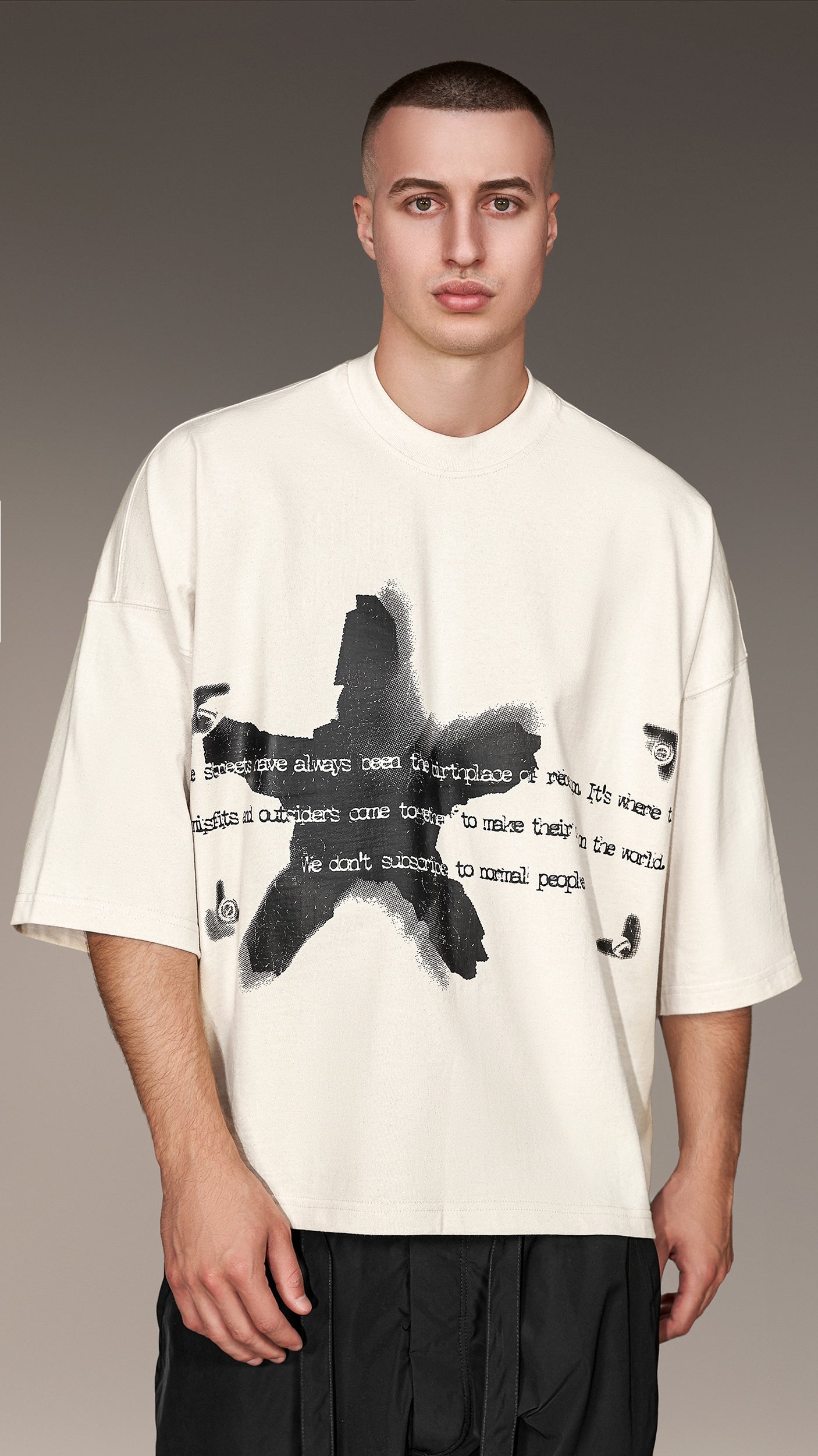 T-shirt "Made by Society" - T16810