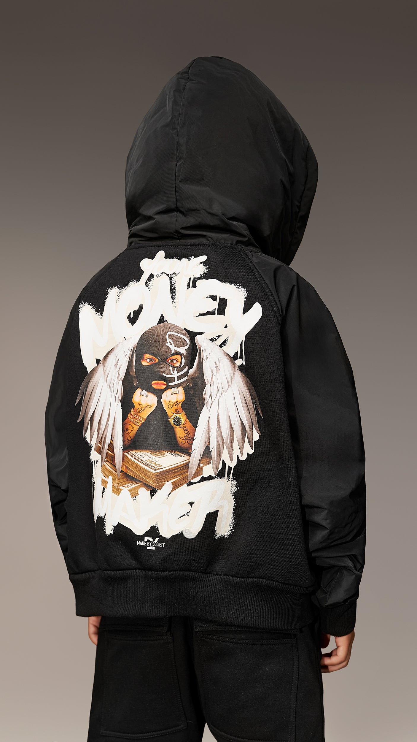 Bluza z kapturem Money - H34595