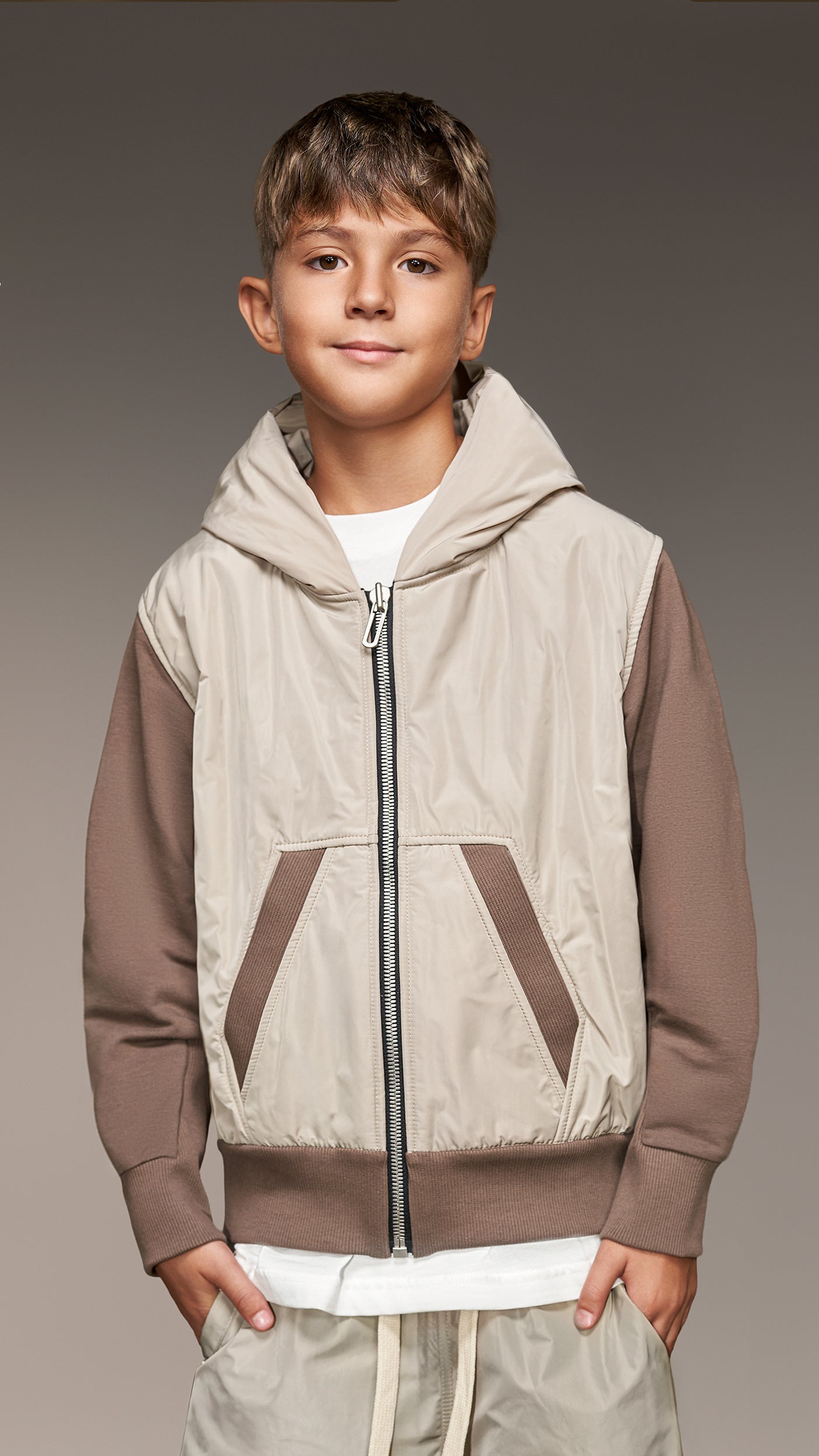 Bluza zapinana na zamek - H34586