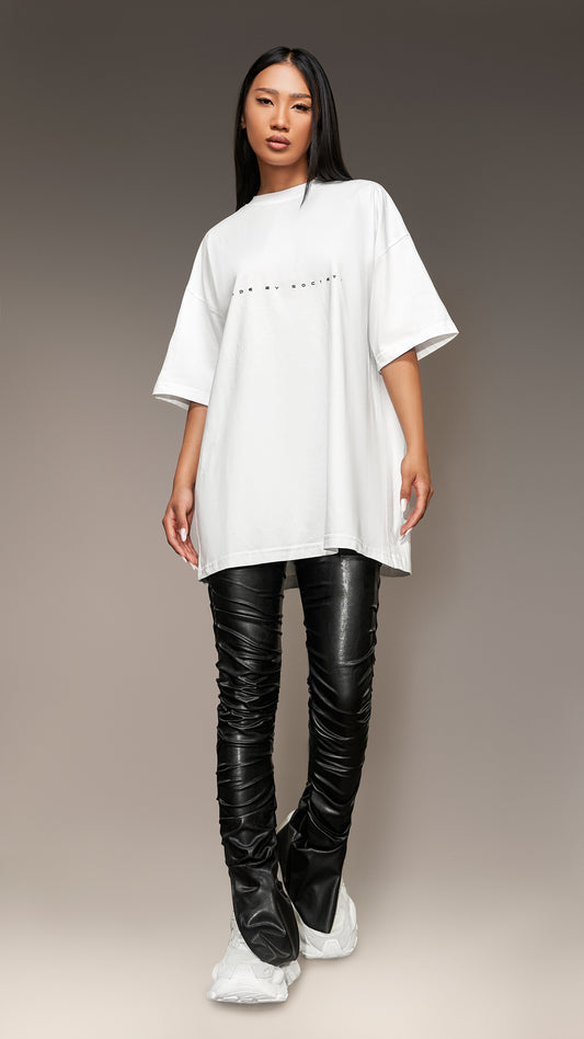 T-shirt z wycięciem na plecach - T26635