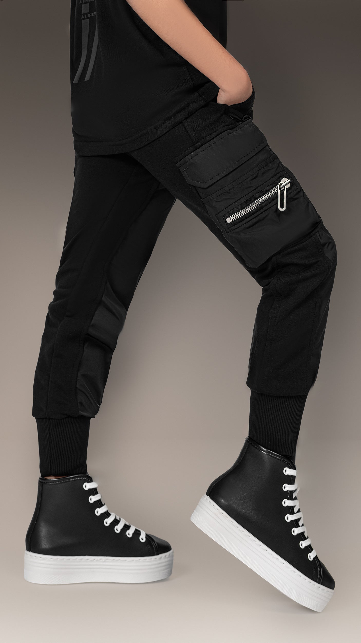 Spodnie cargo - P34079