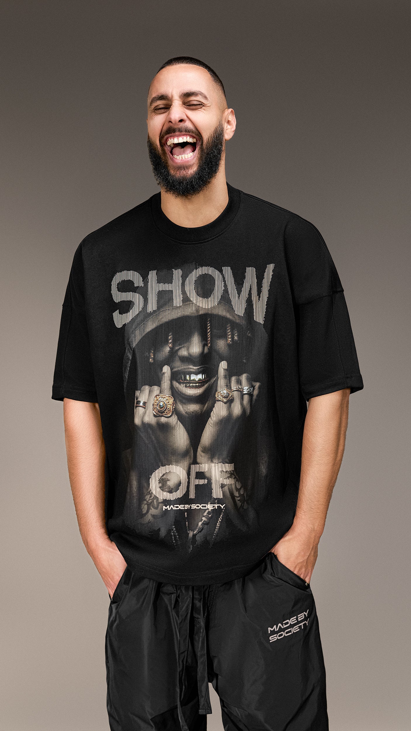 Oversized T-shirt "Show Off" - T15984