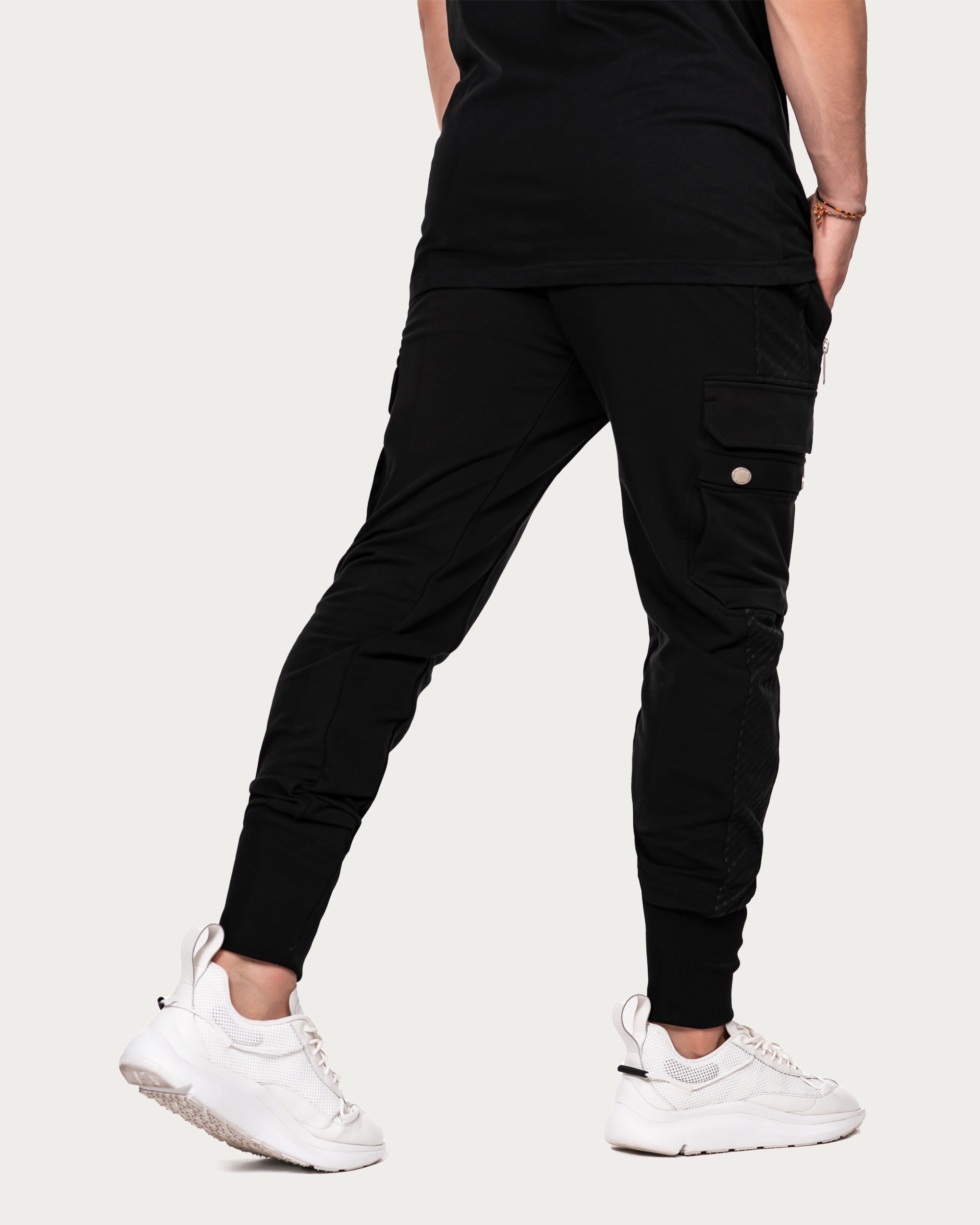 Printed cargo pants - P12915