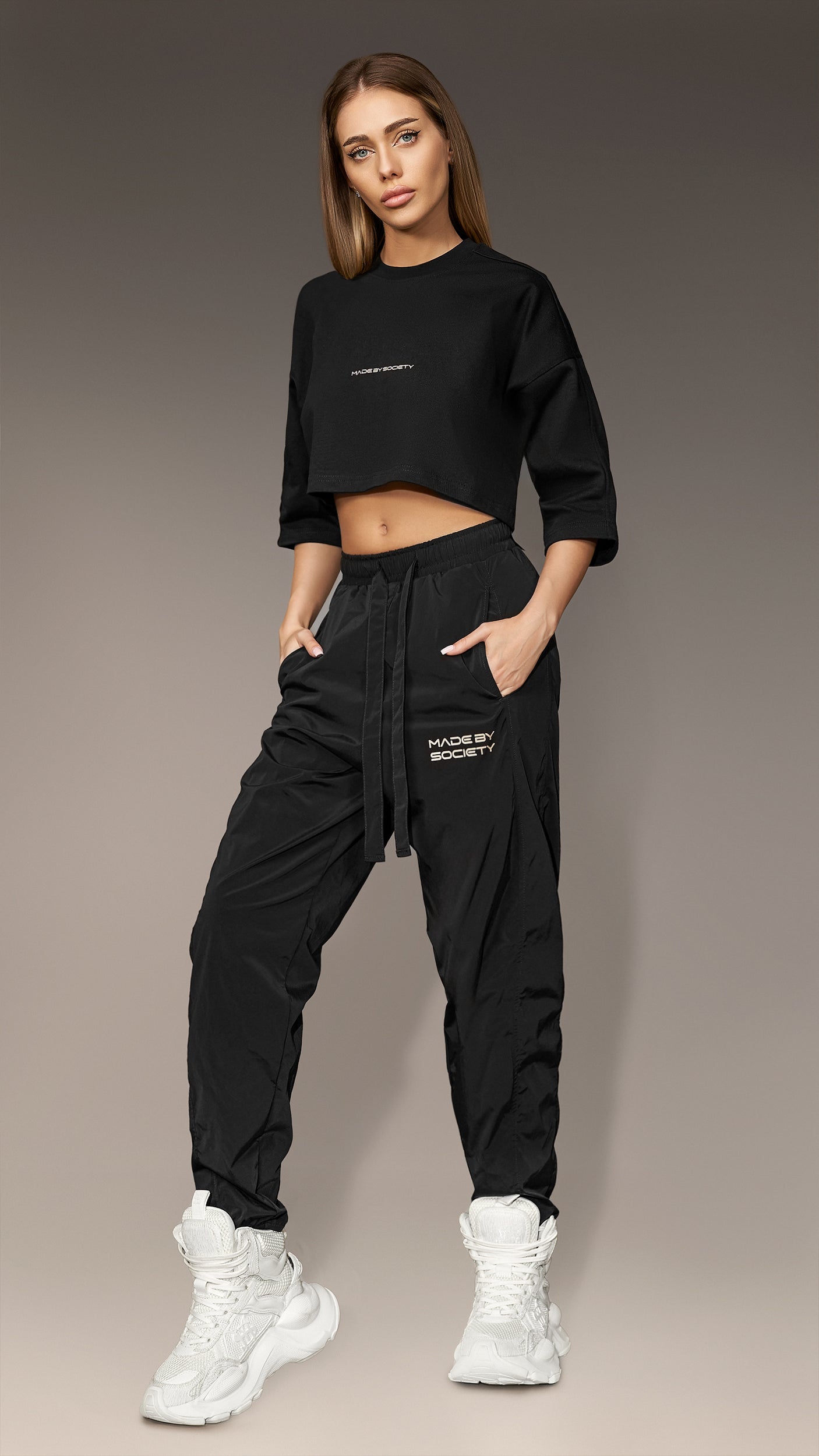 Pantaloni jogger Made By Society - P25743