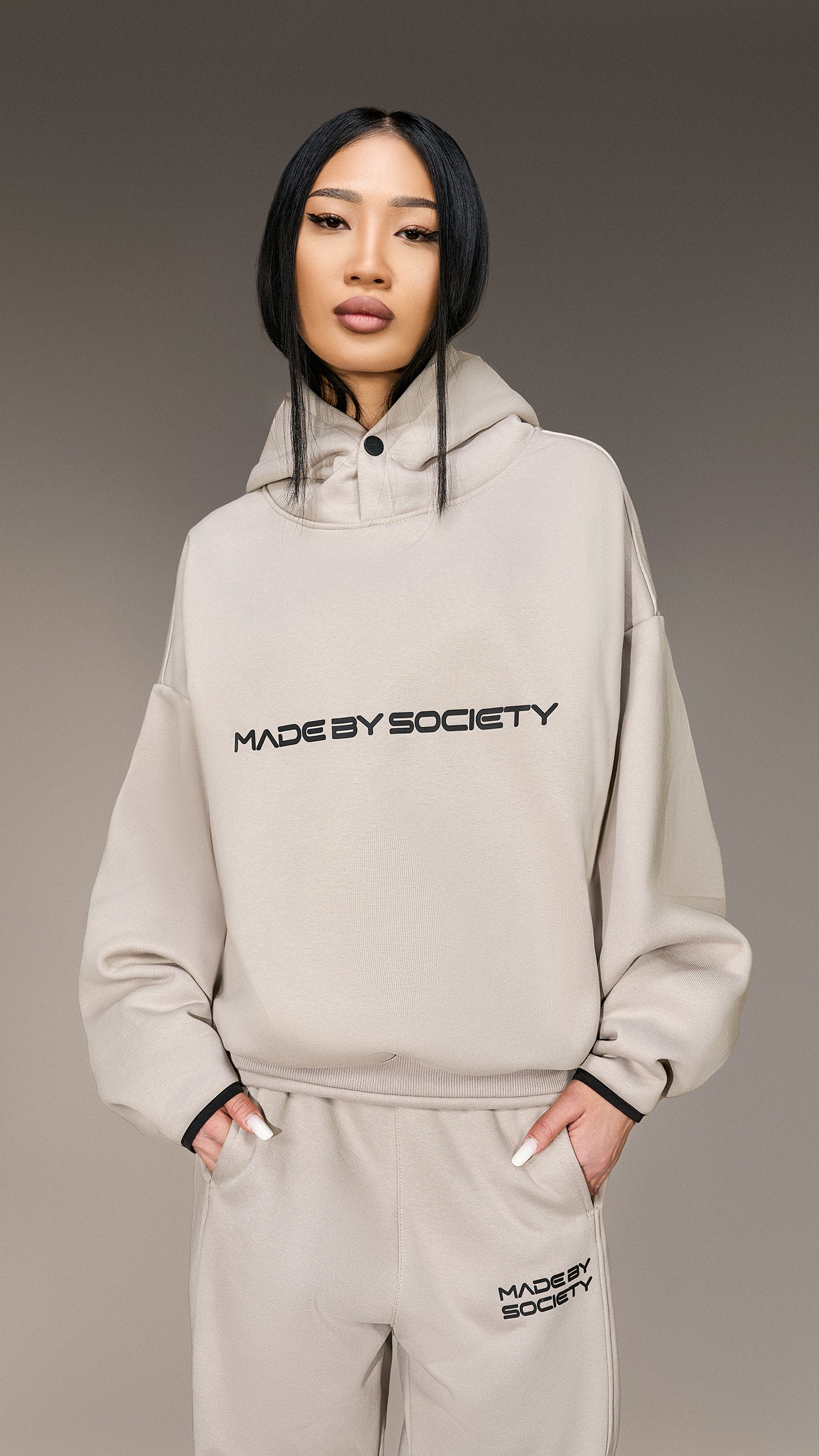 Casualowy bluza "Made by Society" - H25989