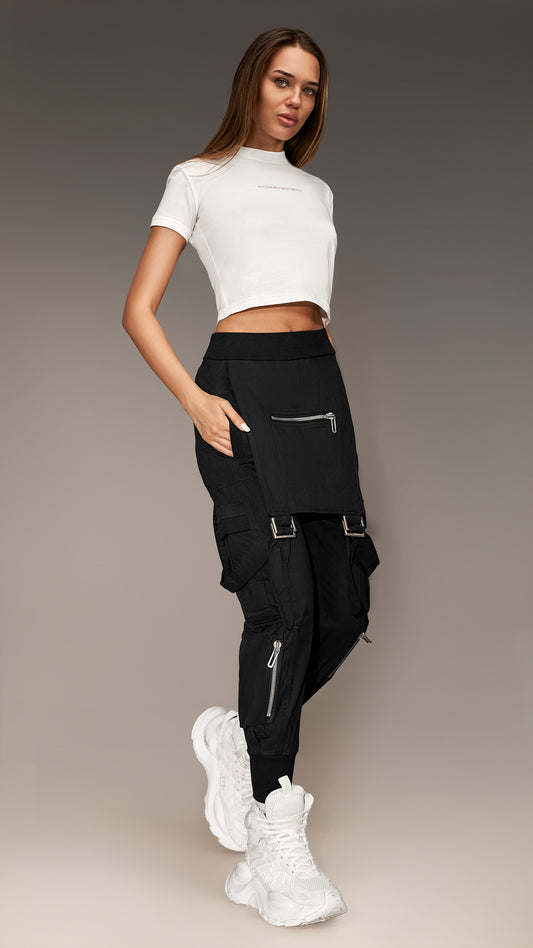 Spodnie typu Dungaree - P21701