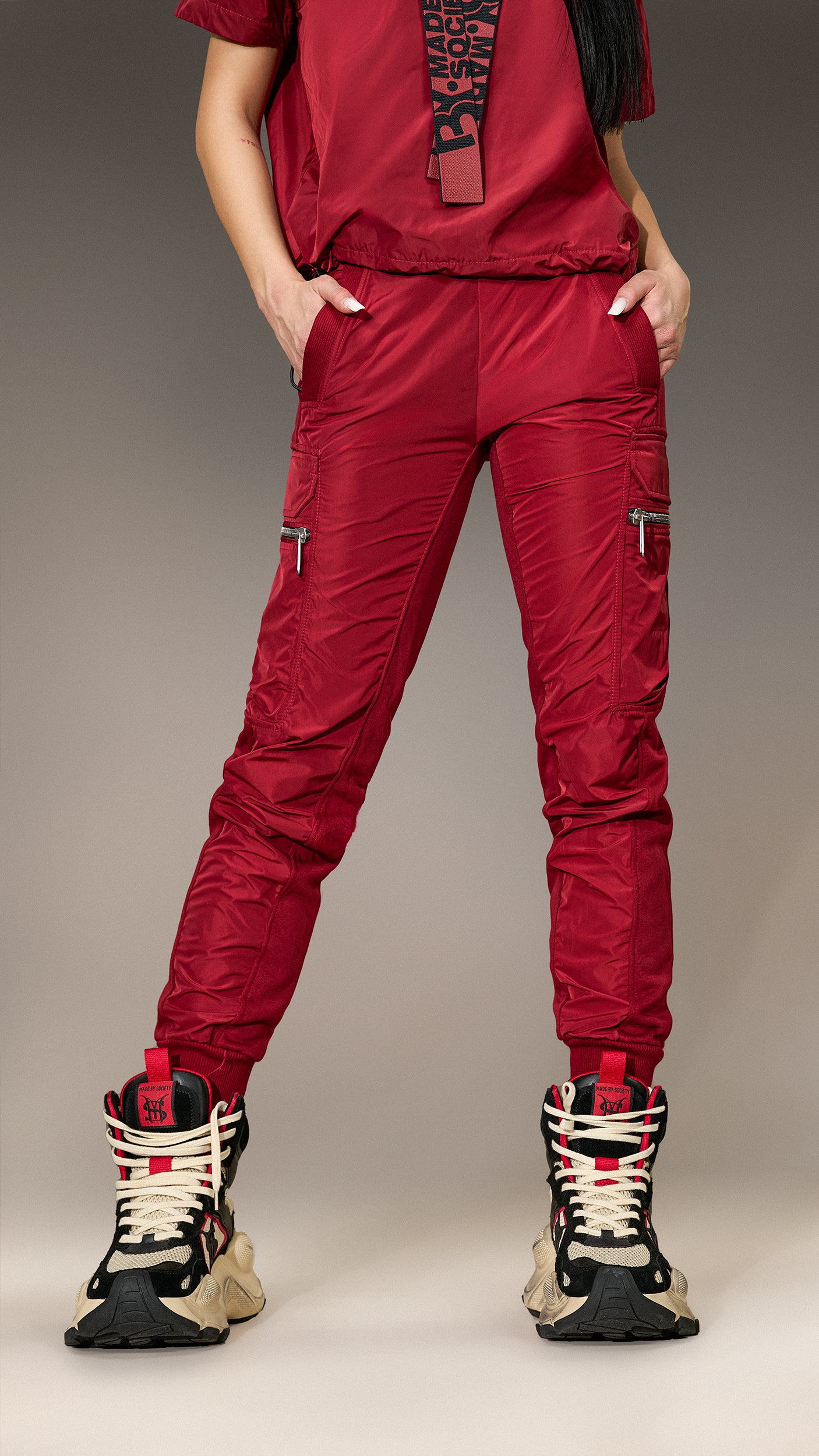 Pantaloni cargo - P25027