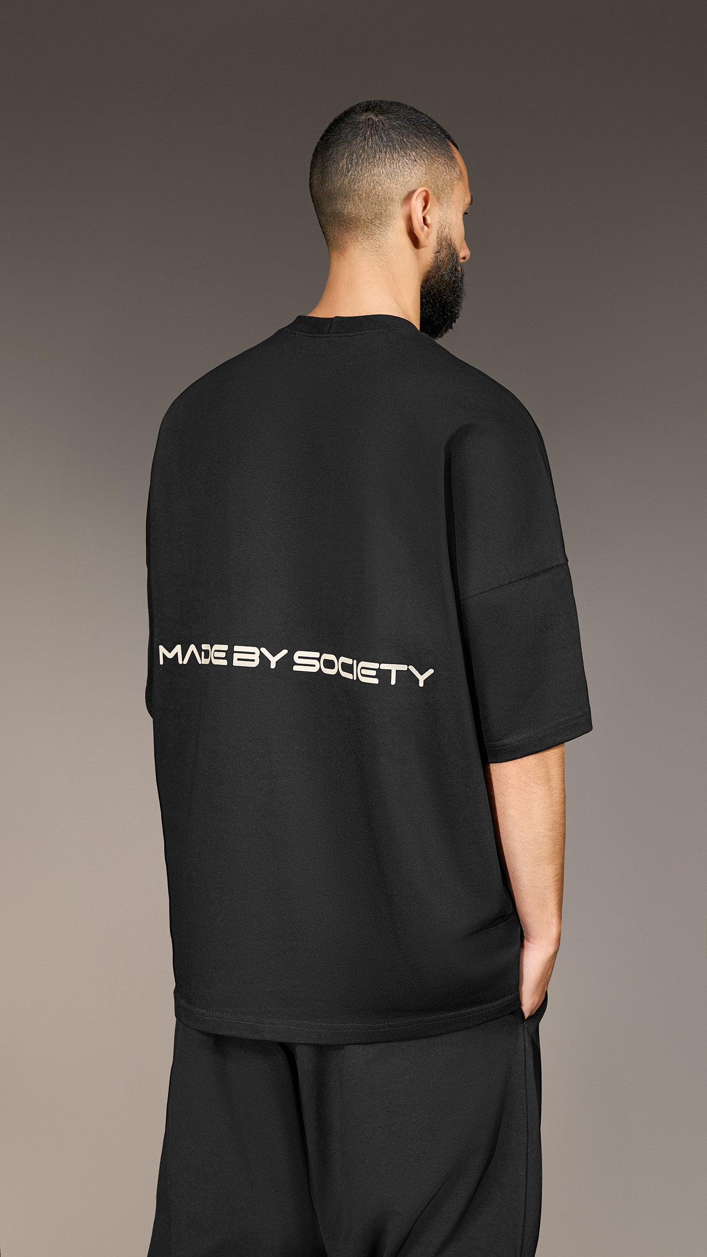 Oversized T-shirt Made by Society - T15998