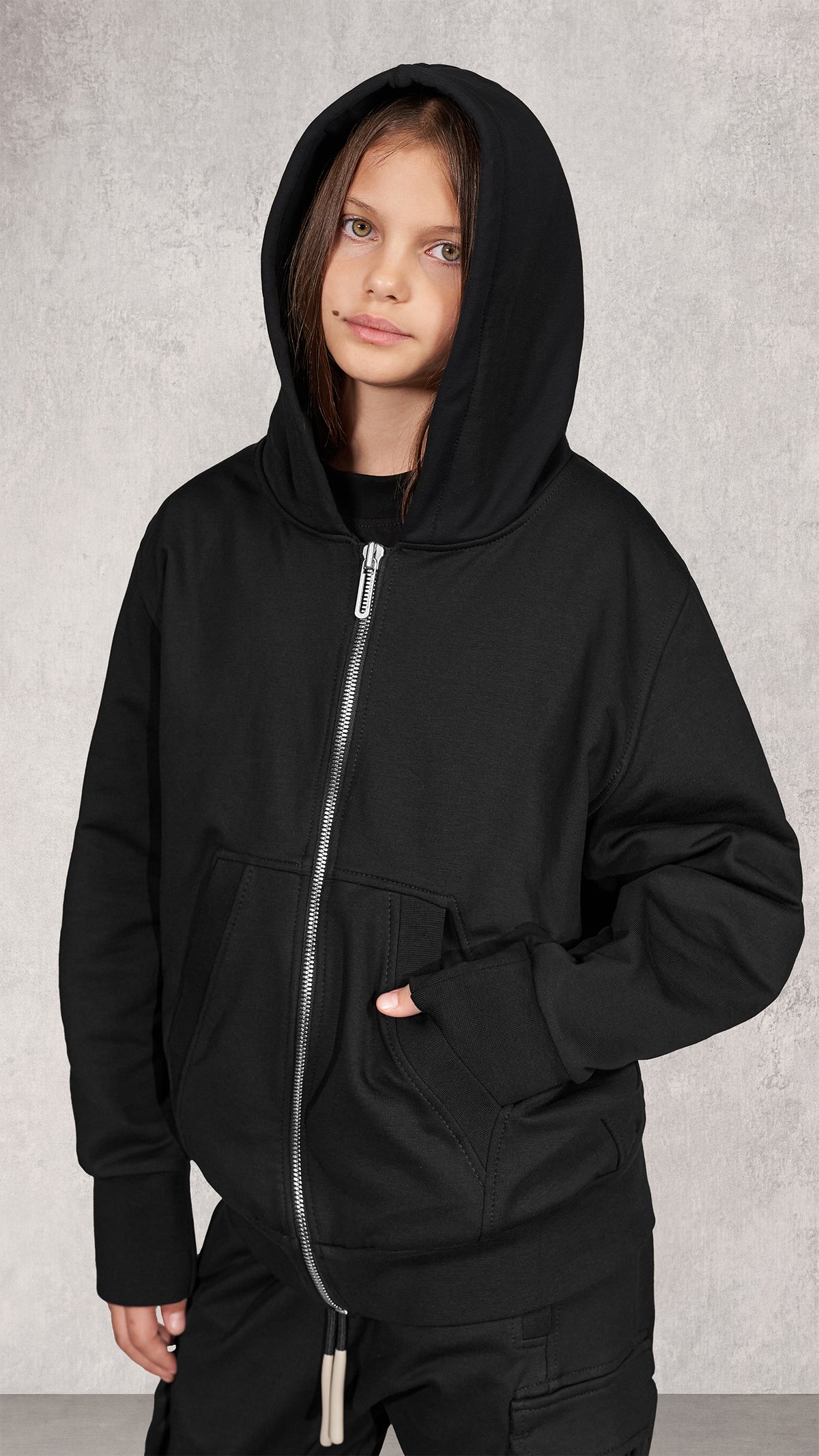 Bluza z kapturem WIDE- H37680