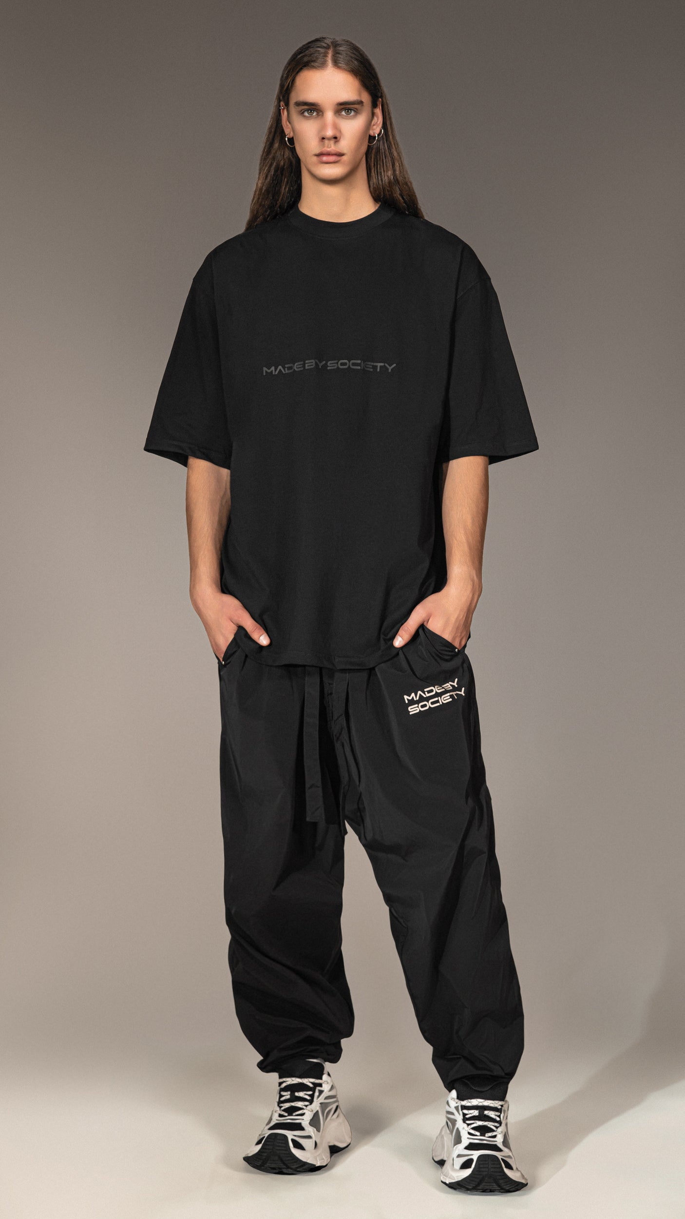 Tricou Oversized "MADE BY SOCIETY" - T15731