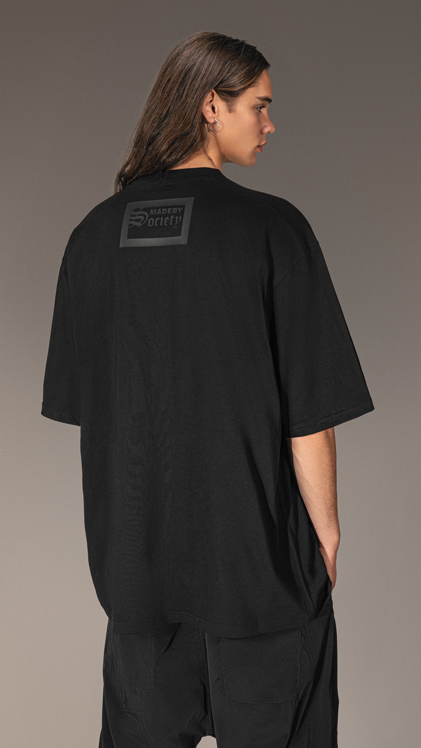 Tricou Oversized "MADE BY SOCIETY" - T15731