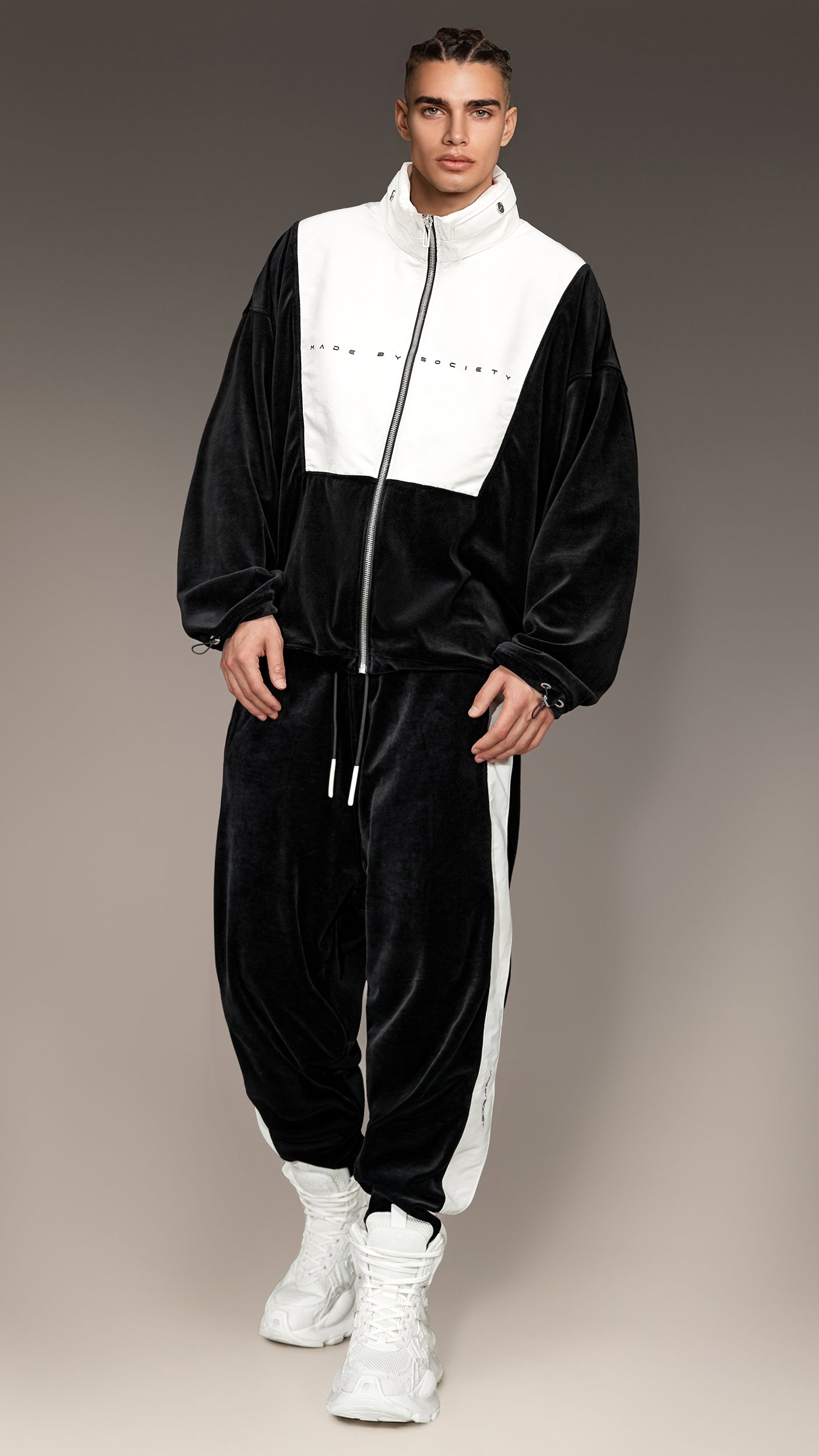 Spodnie Velvet Stripe Motion