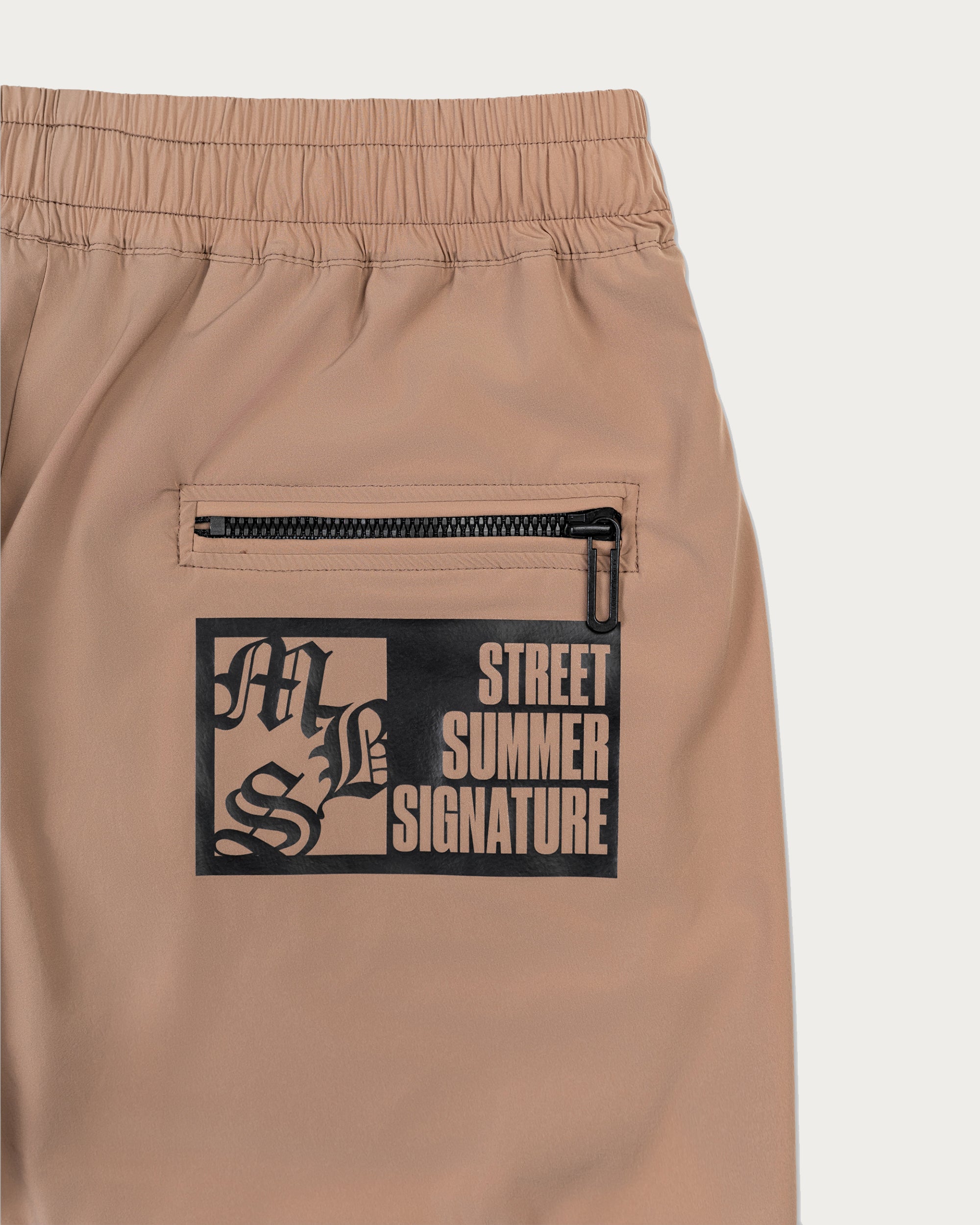 BRANDED BEACH SHORTS - B15426