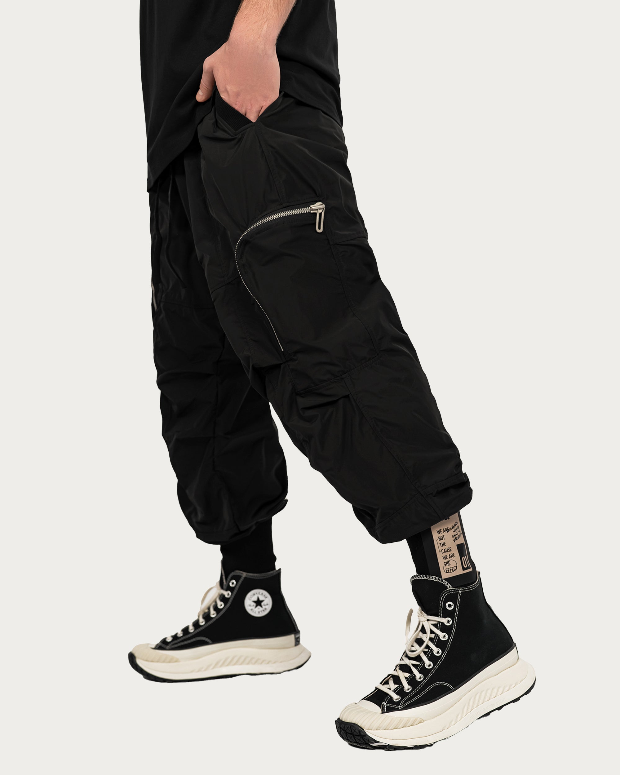 Flare cargo pants - P15120