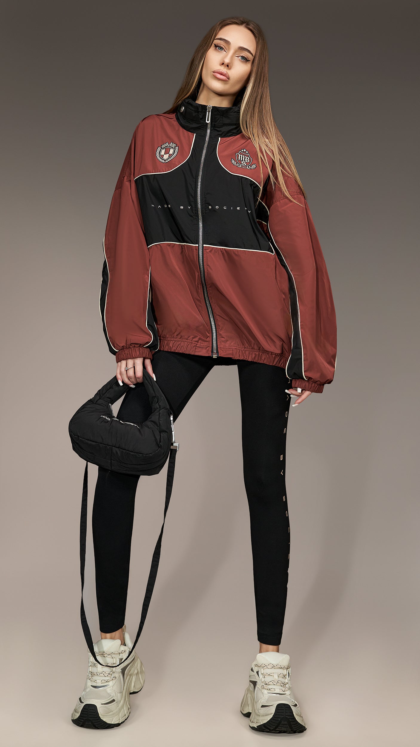 Bluza Burgundy Heritage Flow