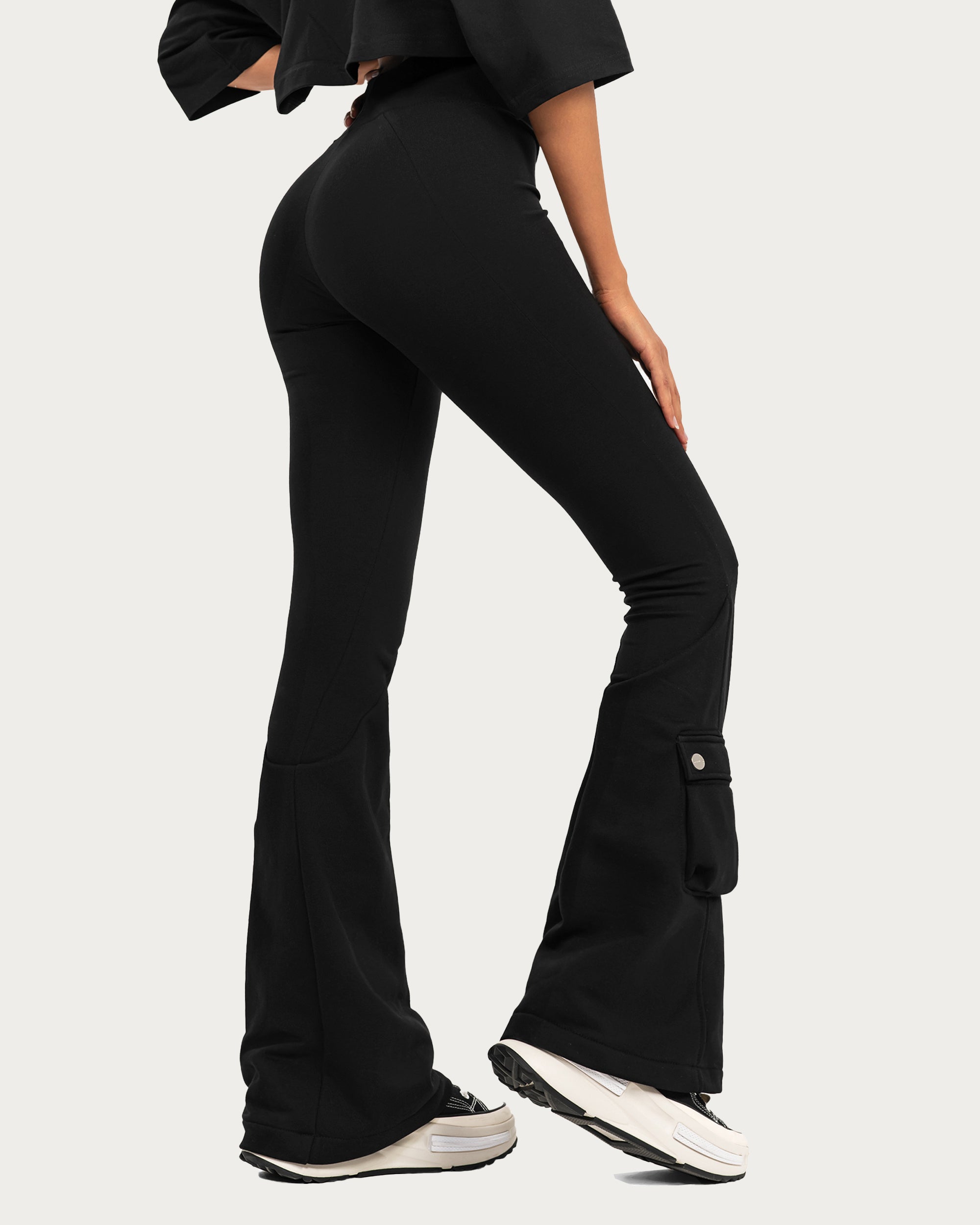 Rozkloszowane legginsy - P25063