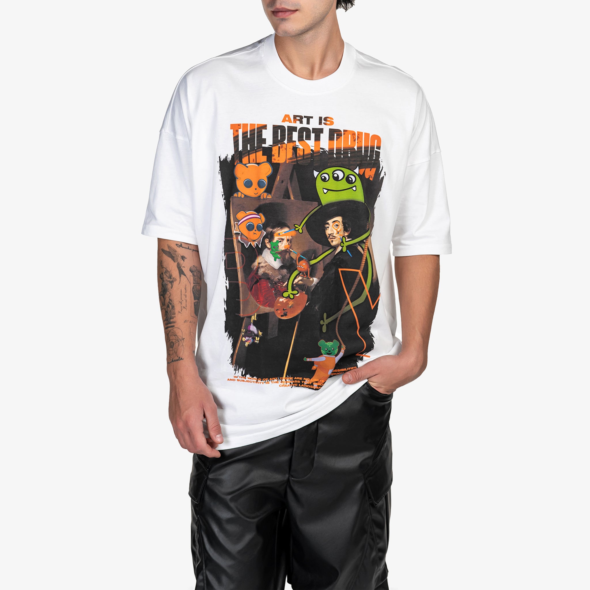 Art is the best drug t-shirt - T14915