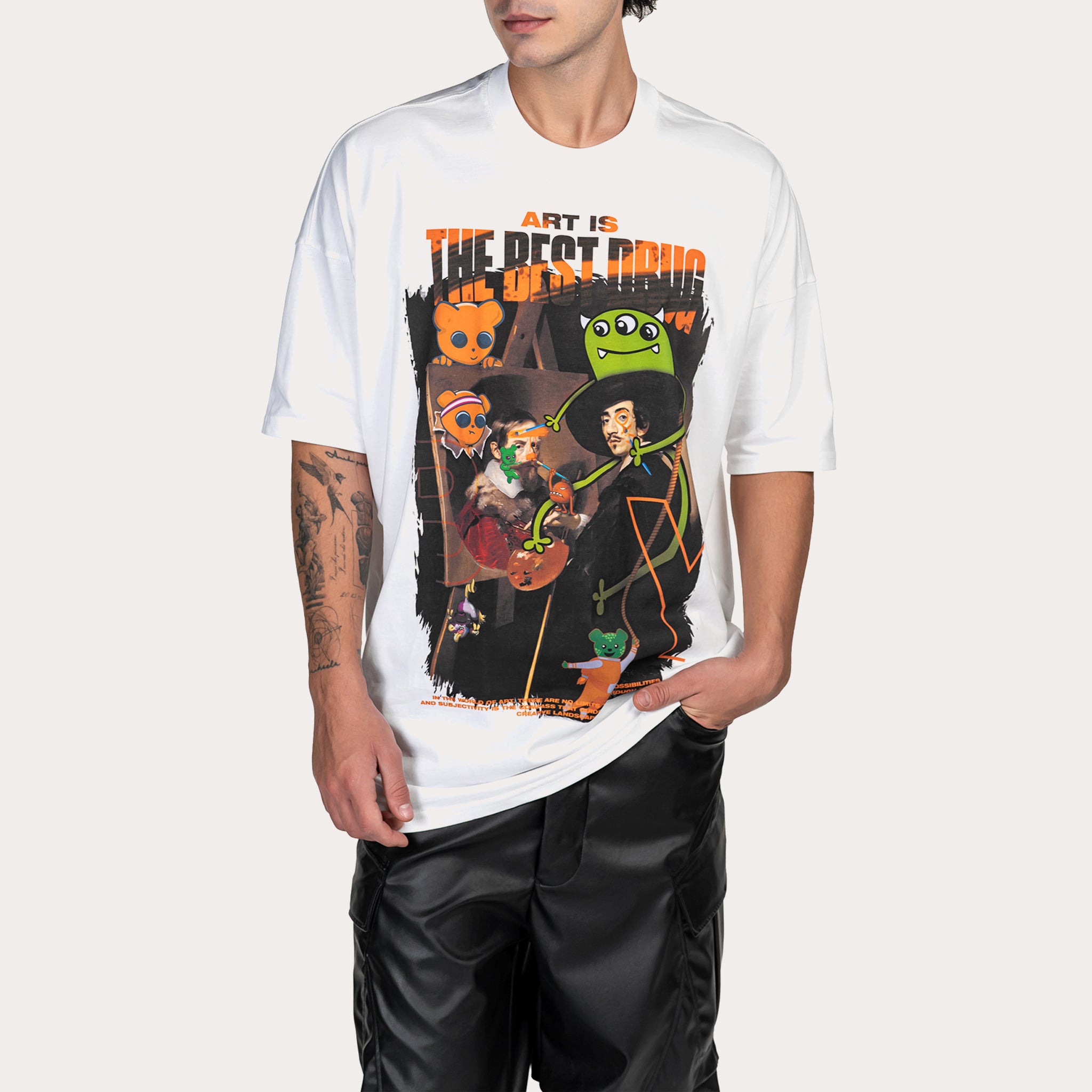 Art is the best drug t-shirt - T14915