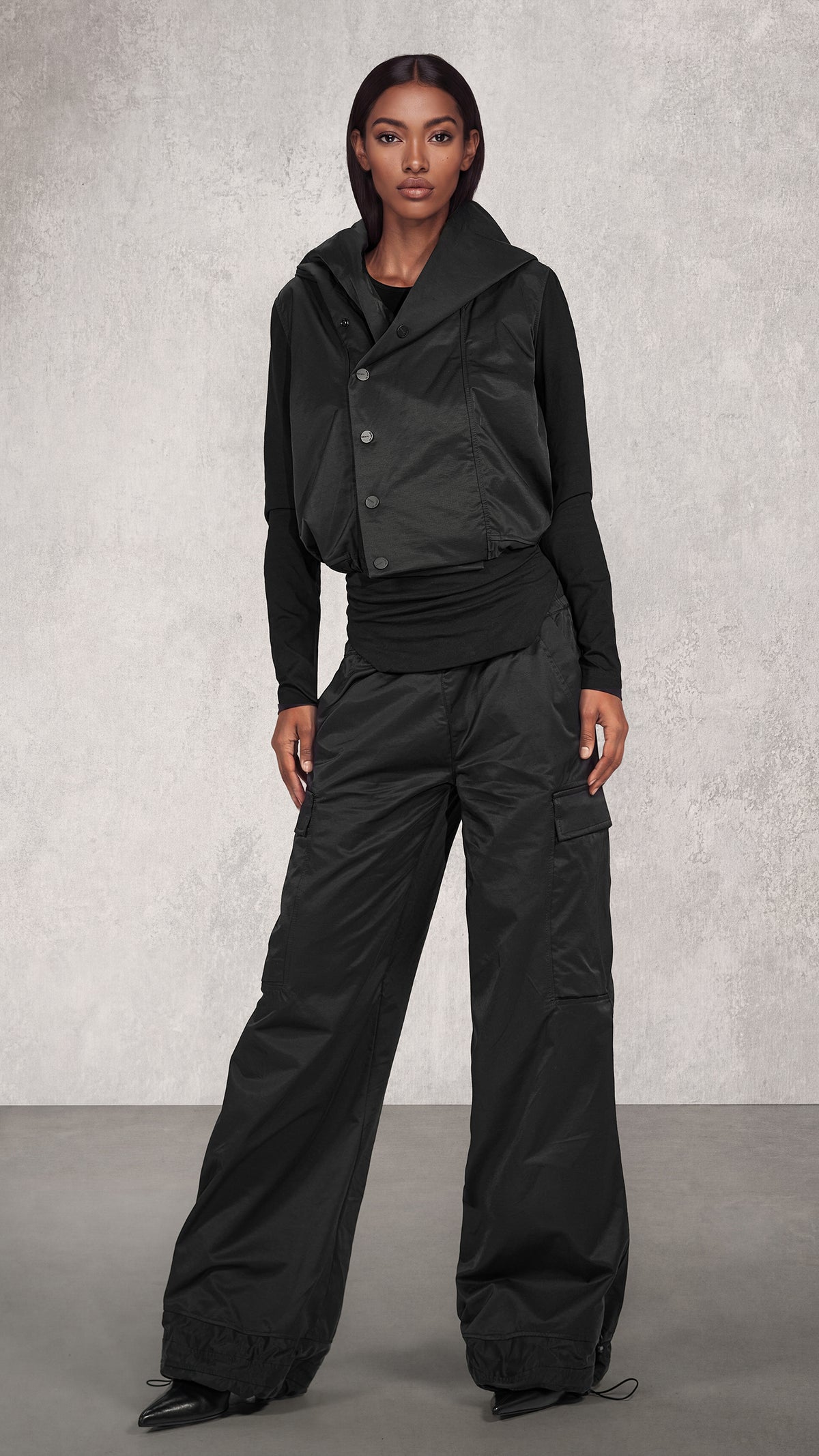 Bluza z kapturem NOIR SOFT - H27824