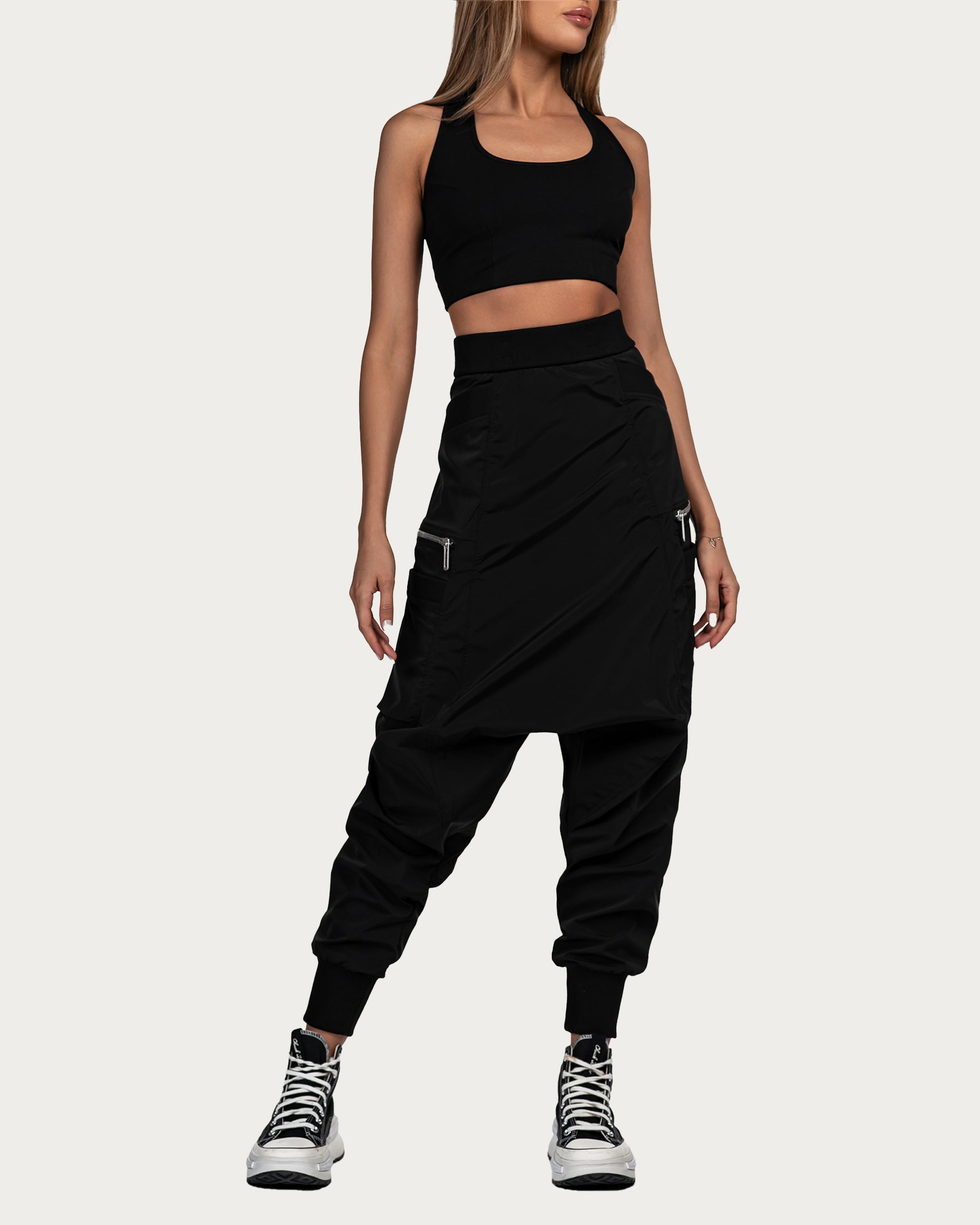 Spodnie jogger typu drop - P25262