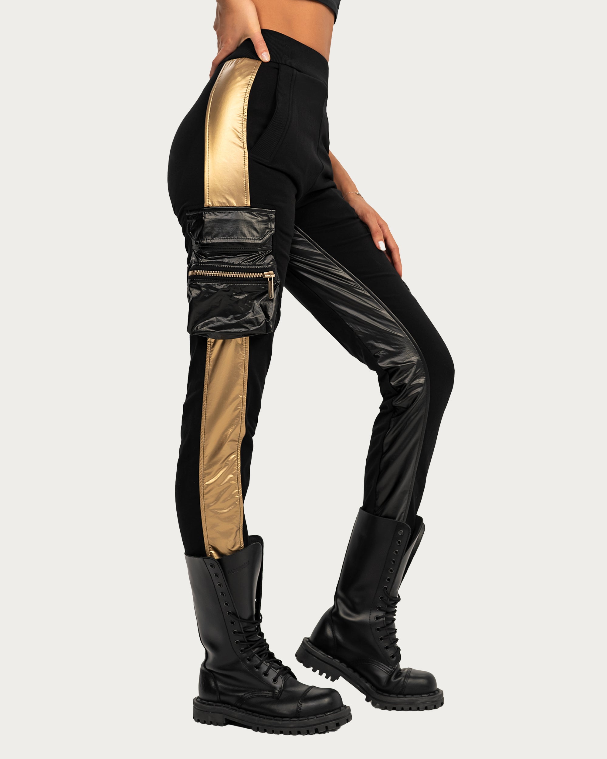 Gold band cargo pants - P25000