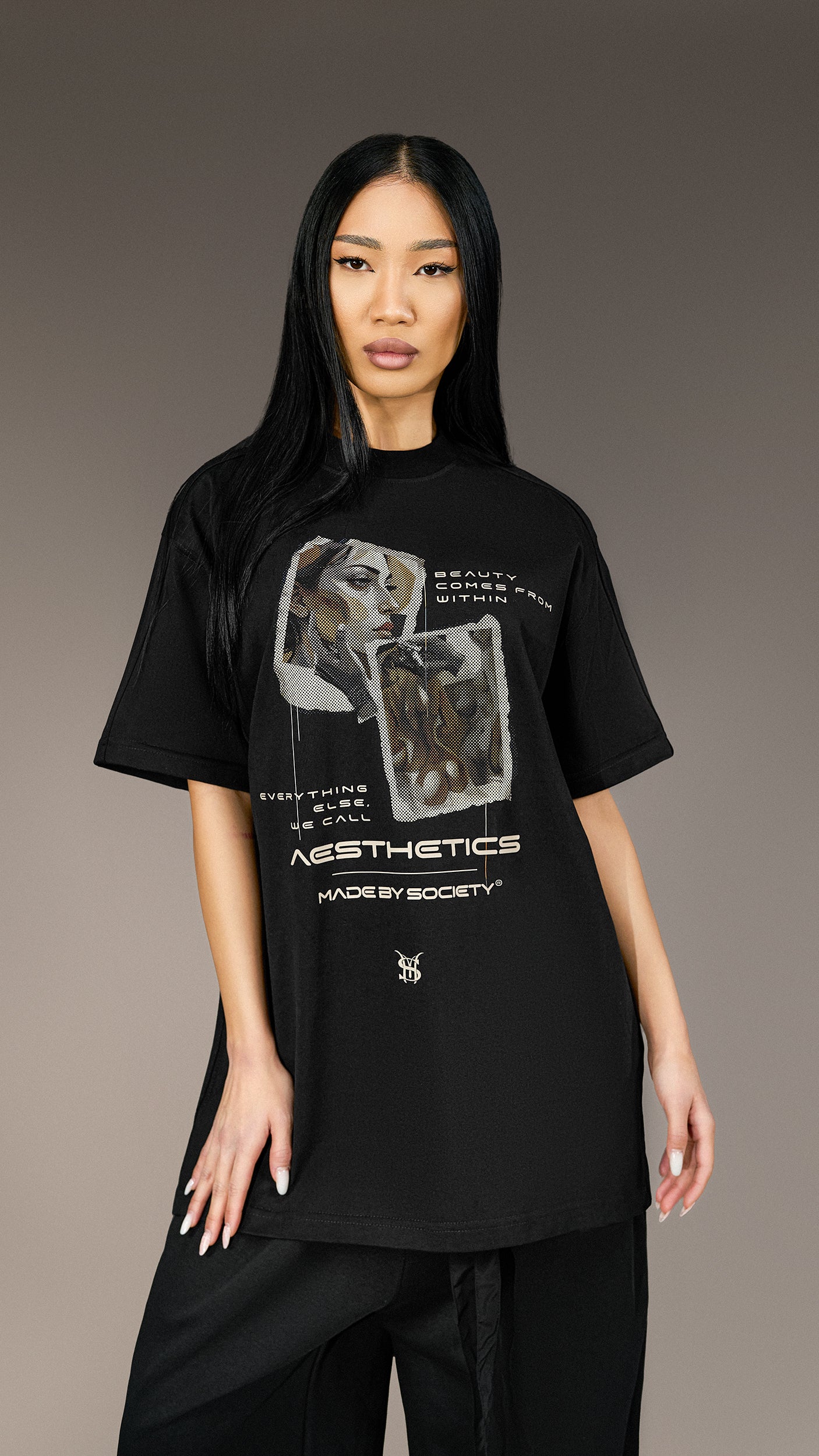 Oversized T-shirt "Aesthetics" - T25880