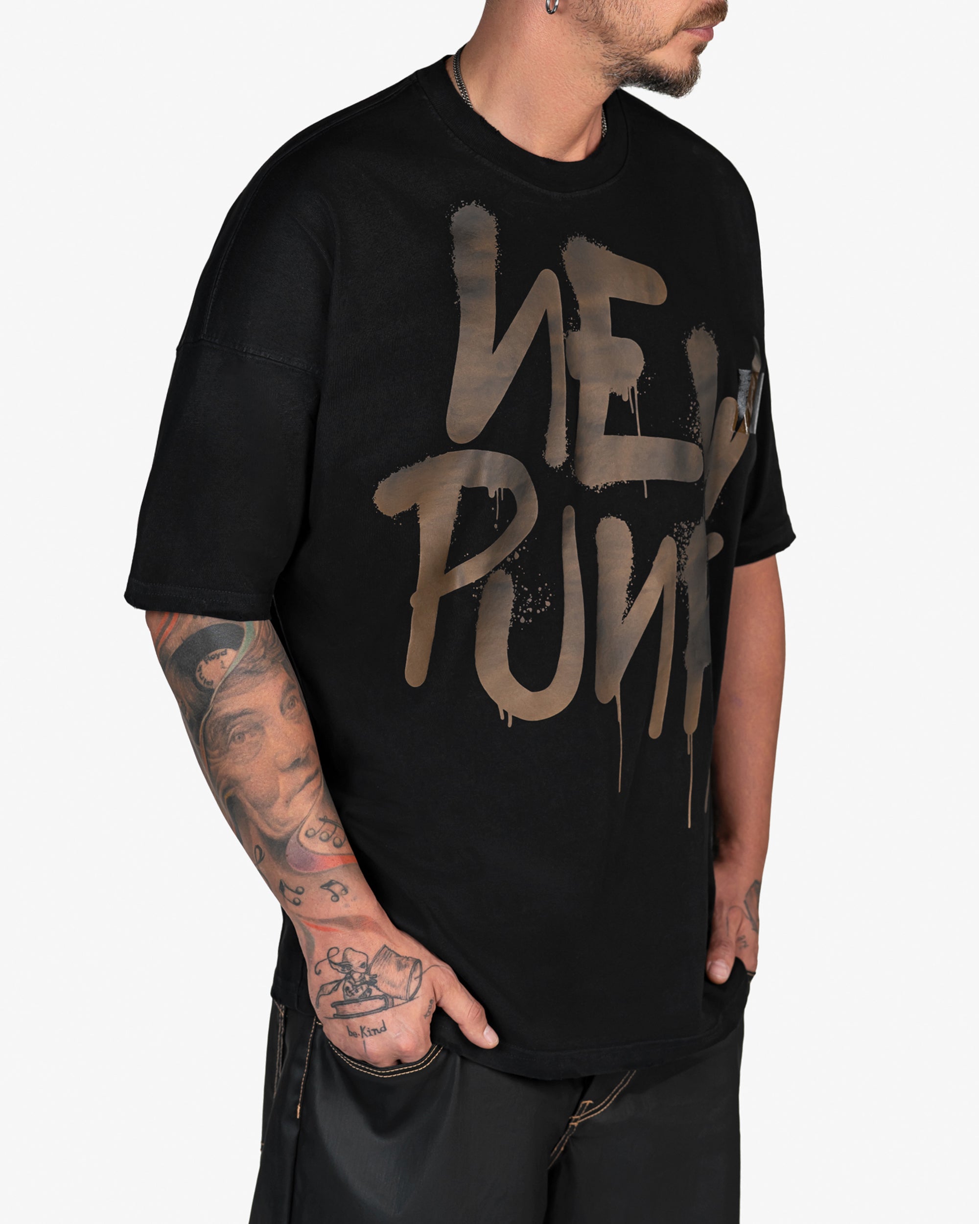 NEW PUNK T-SHIRT - T15037