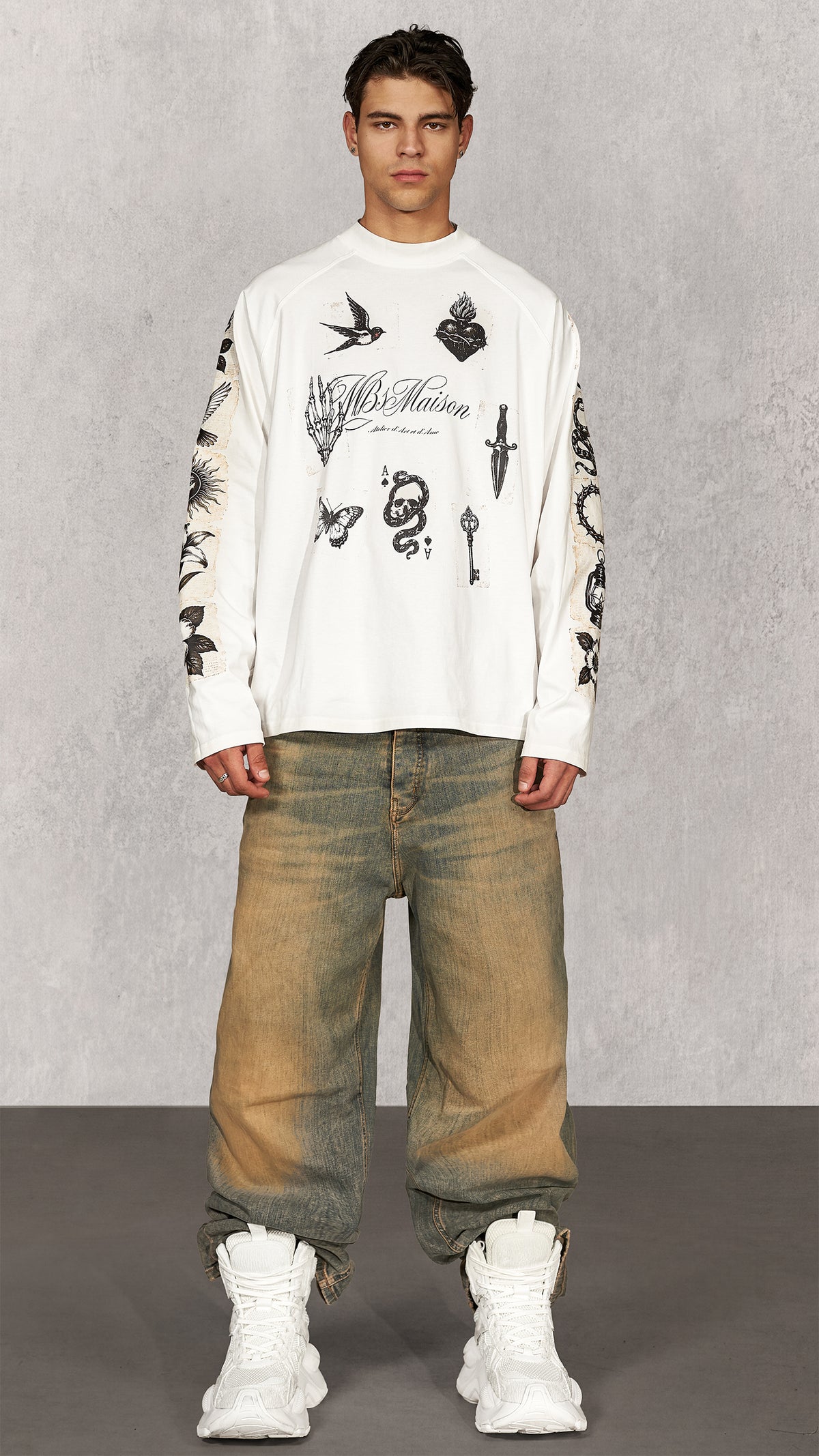 Jeansy CYBER-STATIC - P17159
