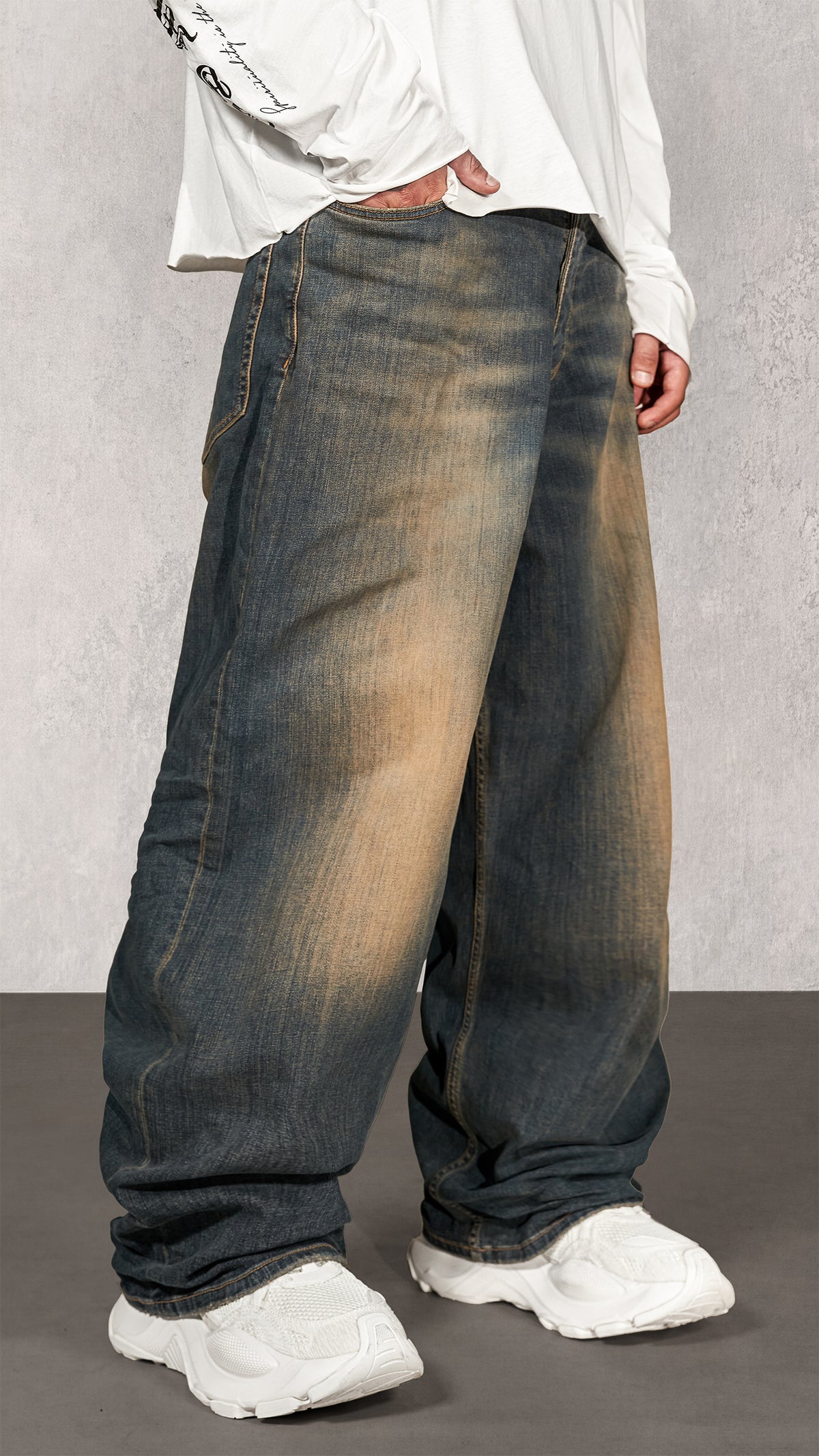 Jeansy CYBER-STATIC - P17159