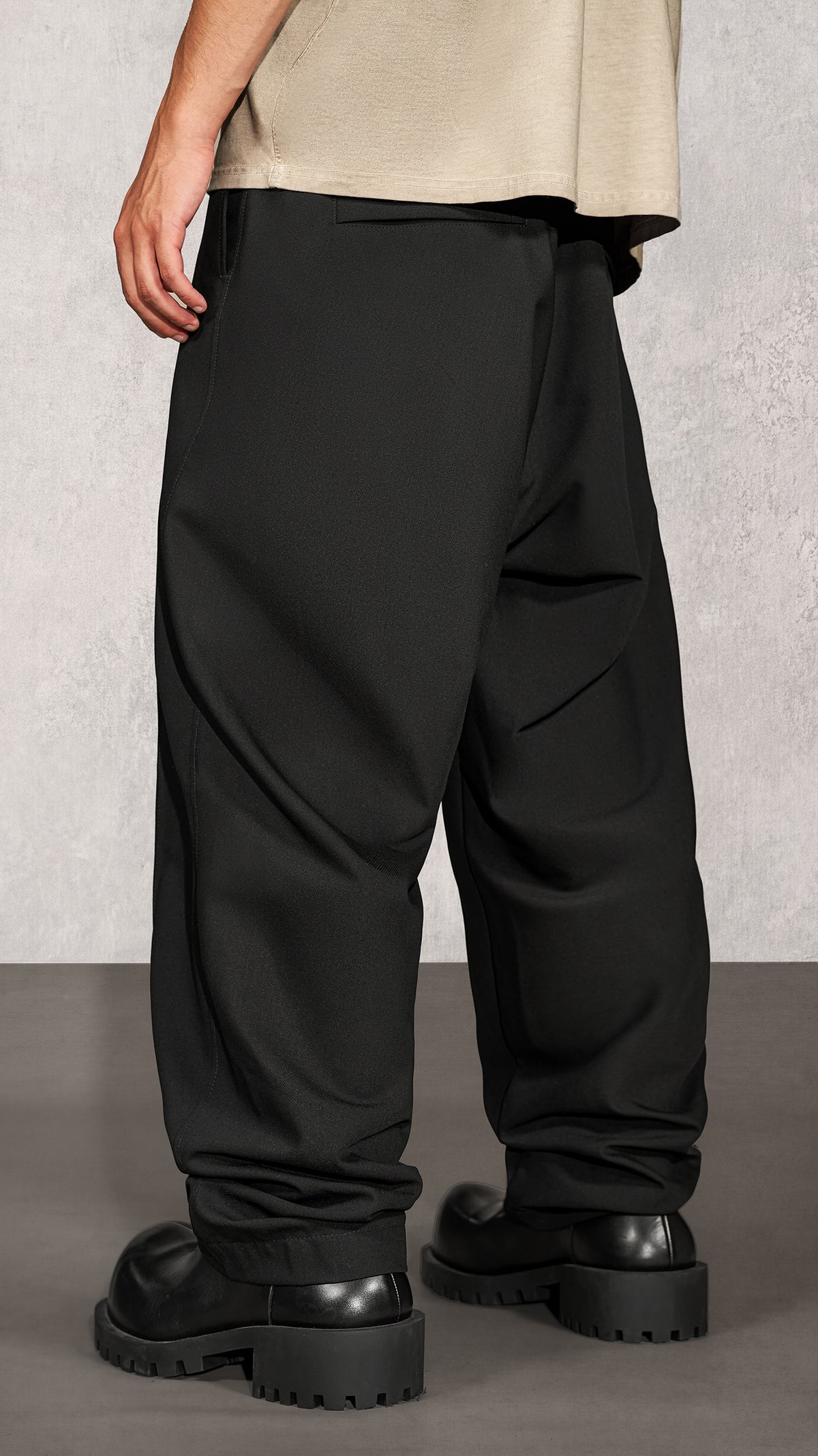 Spodnie Uniform Black - P17635