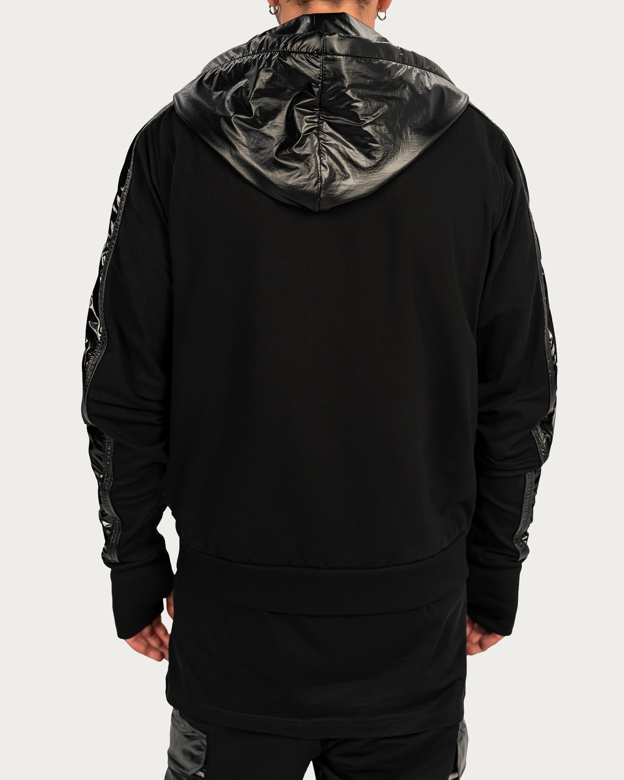 Liquid zipper hoodie - H15139