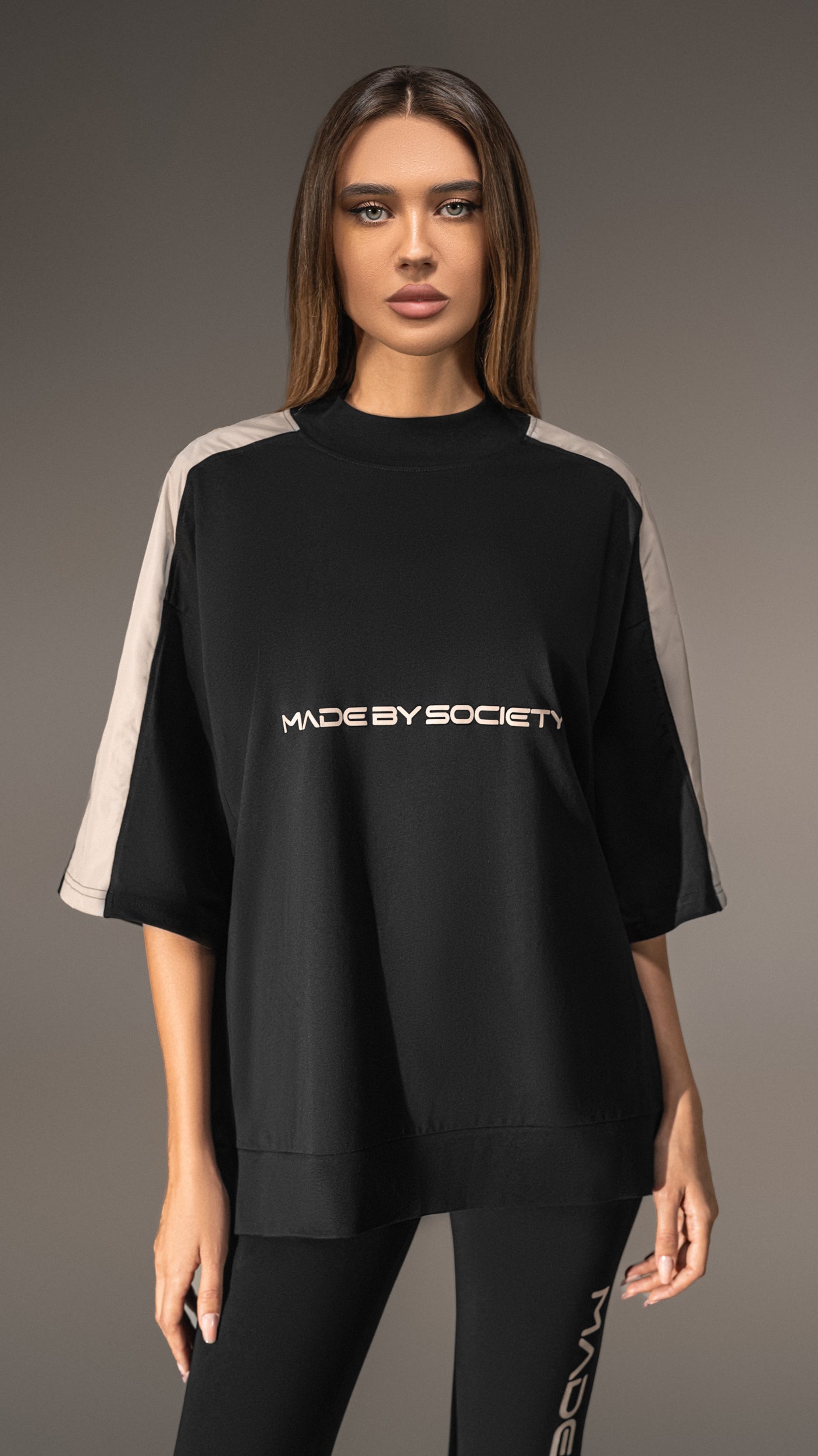 Koszulka Oversized „Made by Society” – T25631