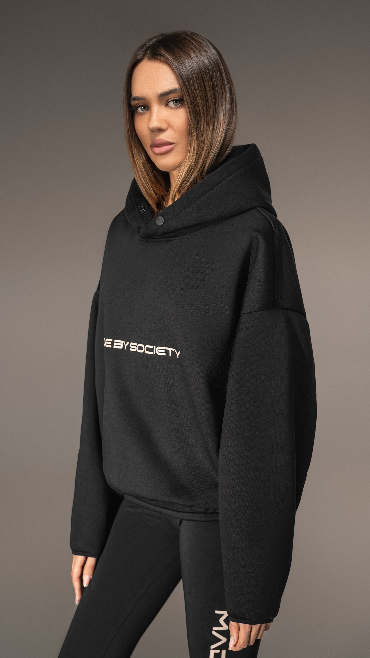 Bluza Oversized „Made by Society” – H25675