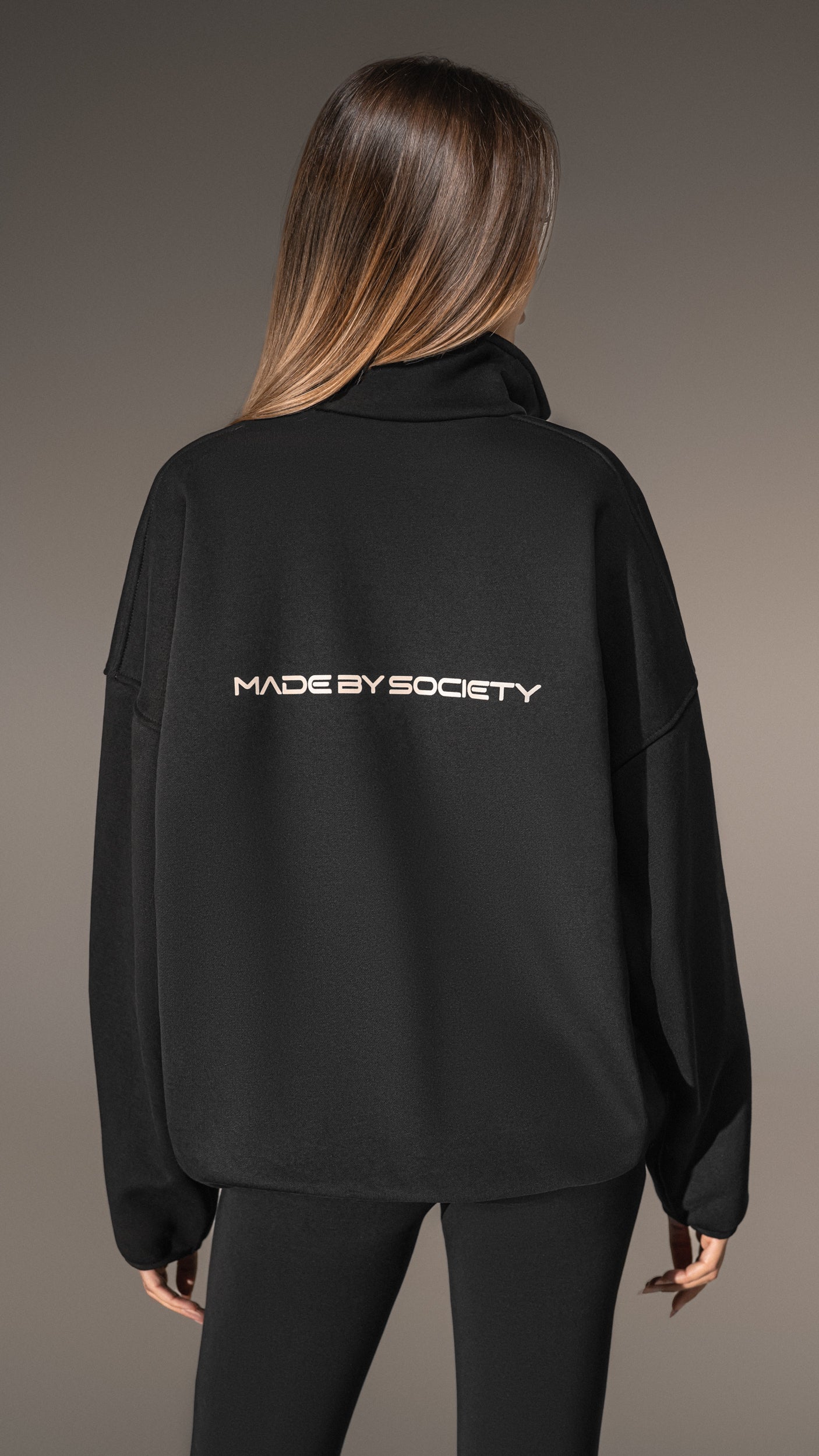 Bluza Oversized „Made by Society” – H25767